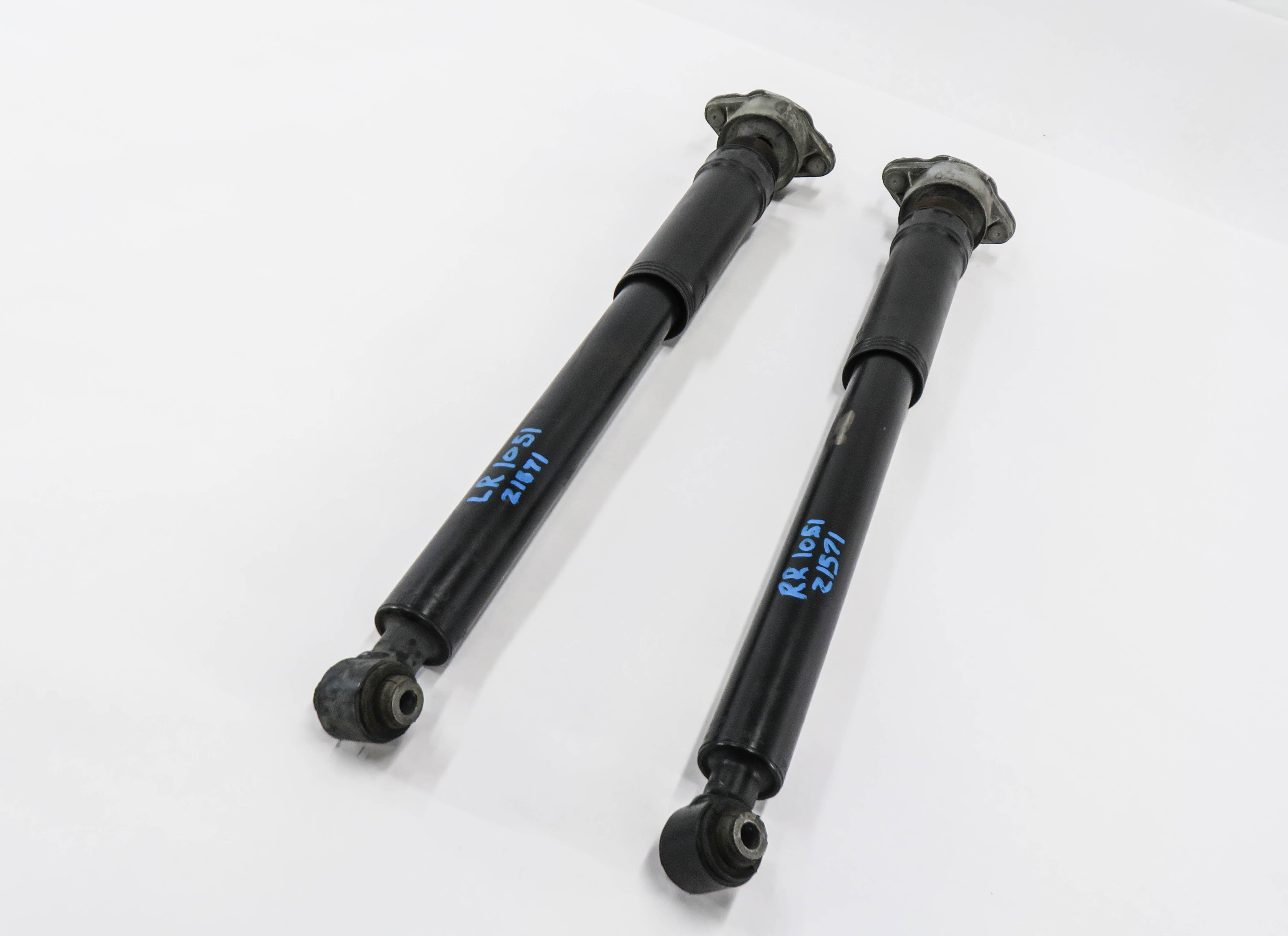 2012 MERCEDES C250 (W204) RWD REAR LEFT & RIGHT SPORT SUSPENSION SHOCK STRUT SET — exact item pictured