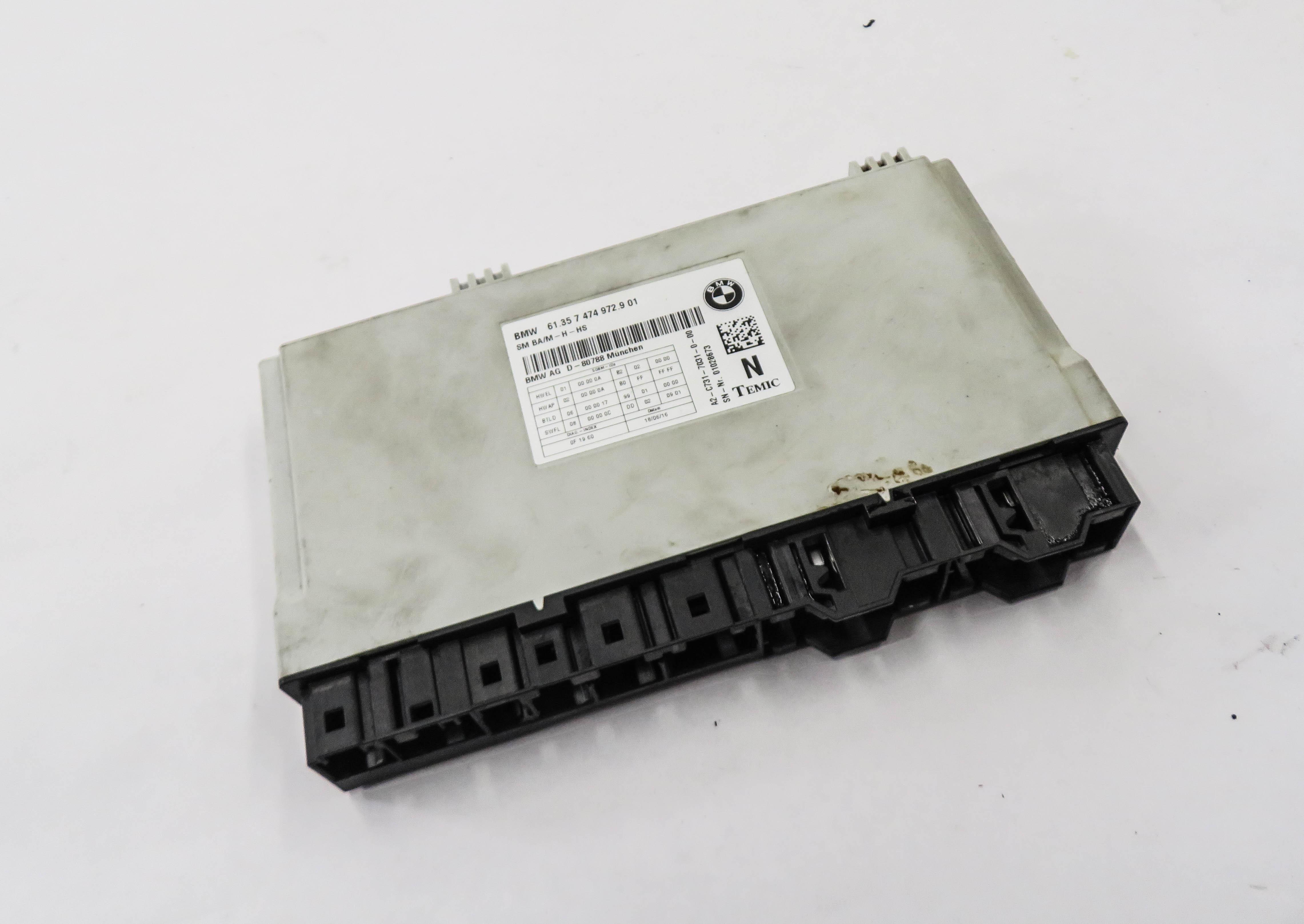 14-19 BMW 328i 330i 335i 428i 430i 440i M3 M4 X5 X6 - FRONT MEMORY SEAT MODULE — exact item pictured