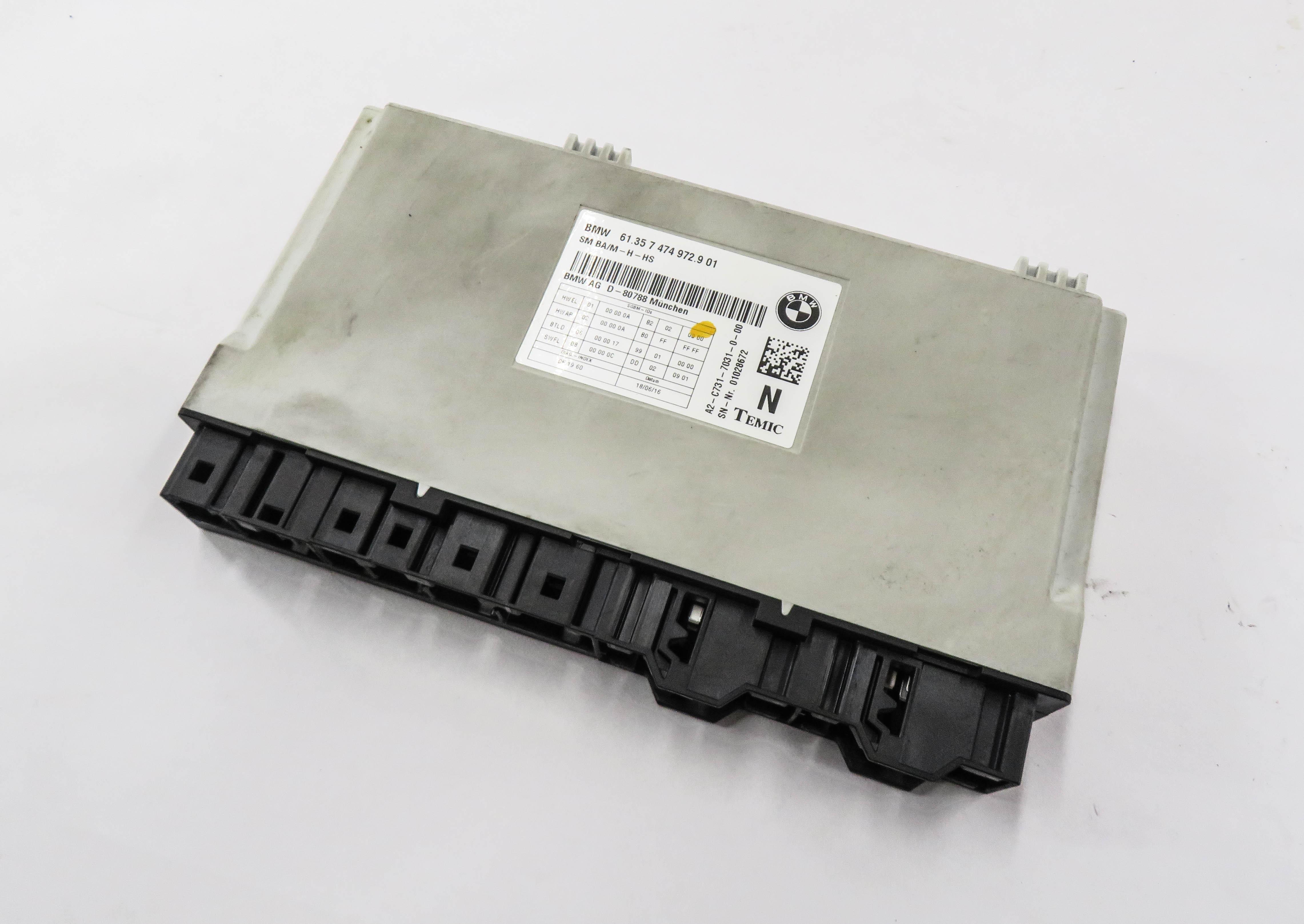 14-19 BMW 328i 330i 335i 428i 430i 440i M3 M4 X5 X6 - FRONT MEMORY SEAT MODULE — exact item pictured