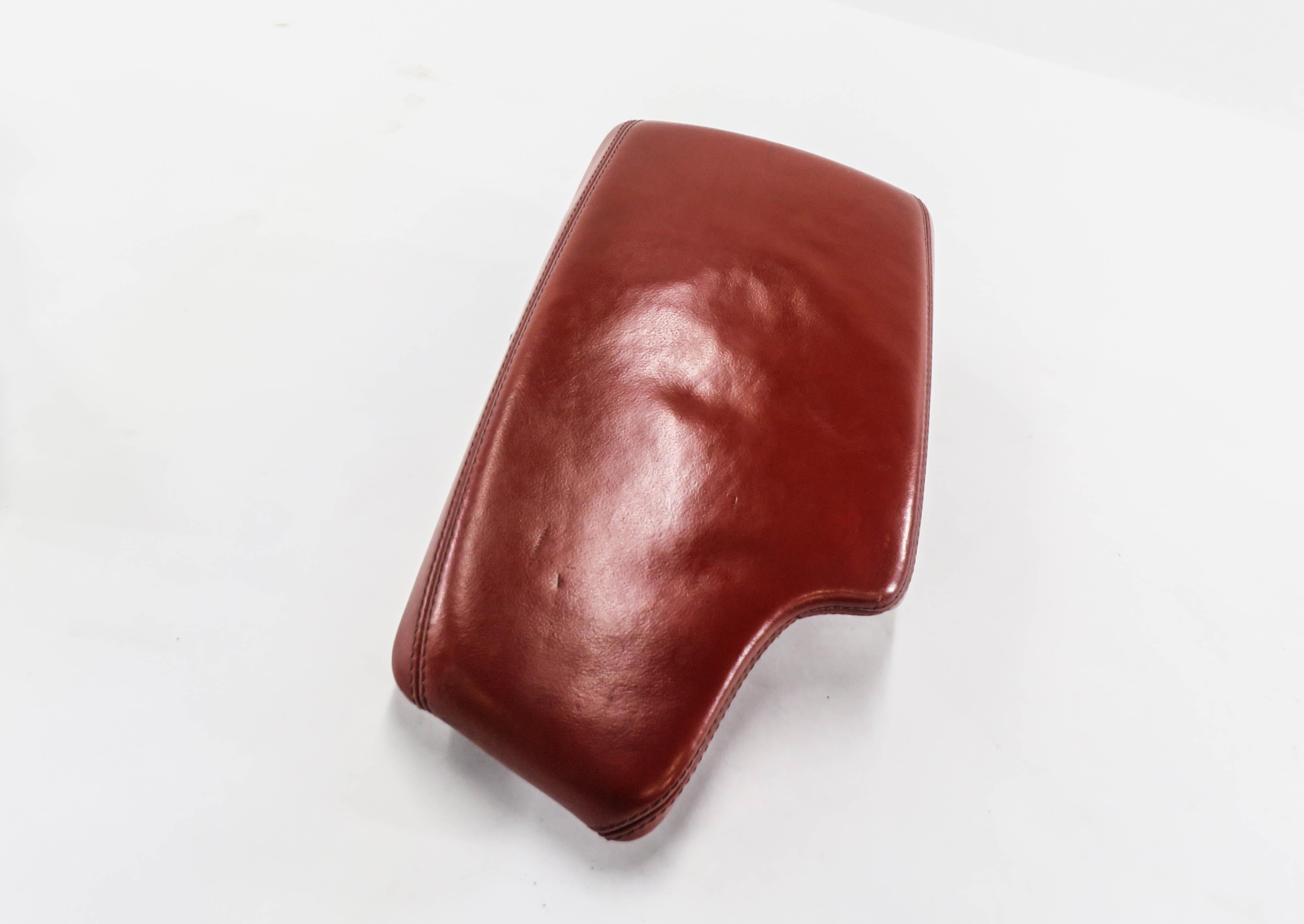 15-20 BMW M4 ///M (F82) COUPE - FRONT CENTER CONSOLE ARMREST LID SAKHIR ORANGE — exact item pictured