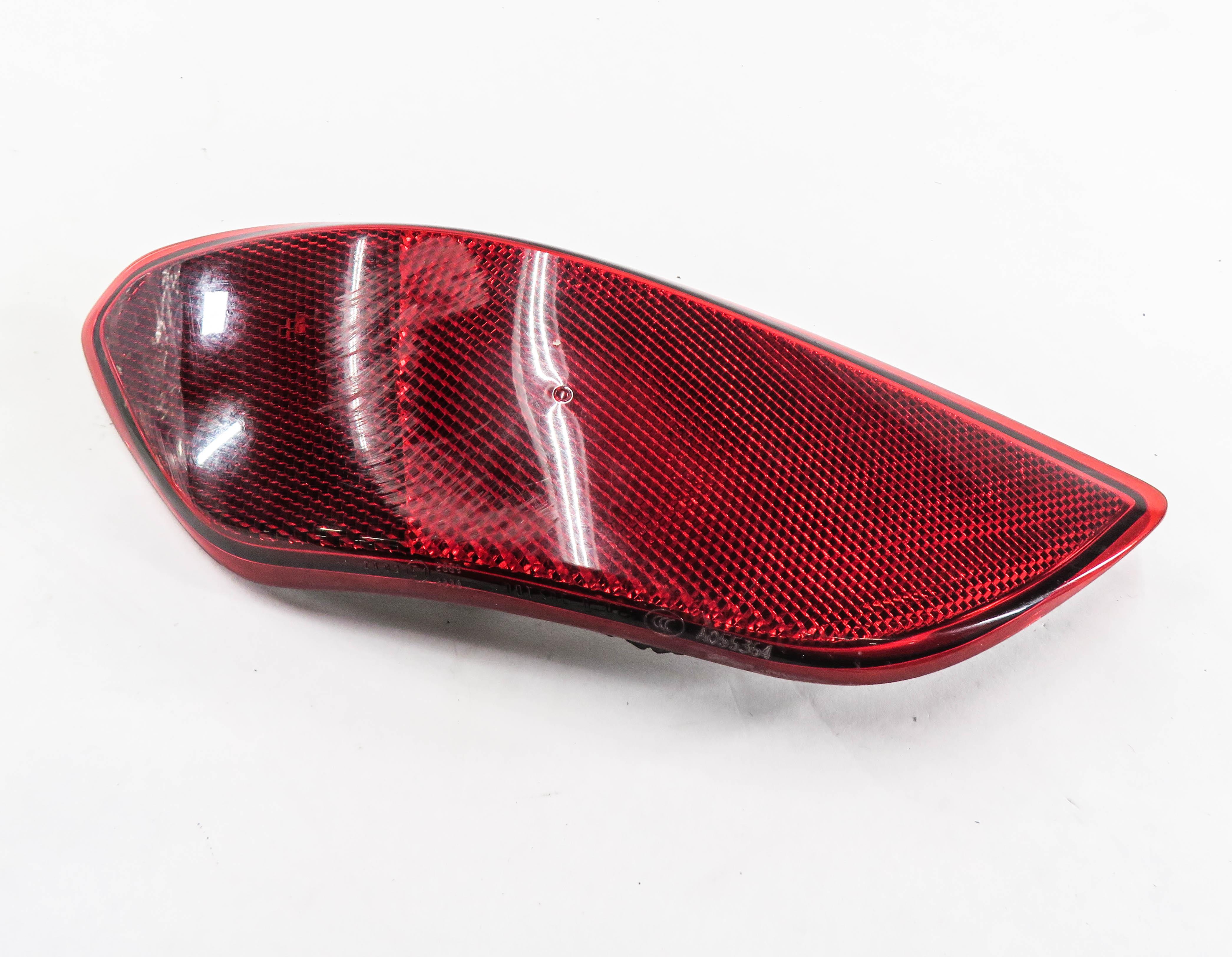2014 PORSCHE CAYENNE (958) RIGHT PASSENGER REAR BUMPER REFLECTOR — exact item pictured