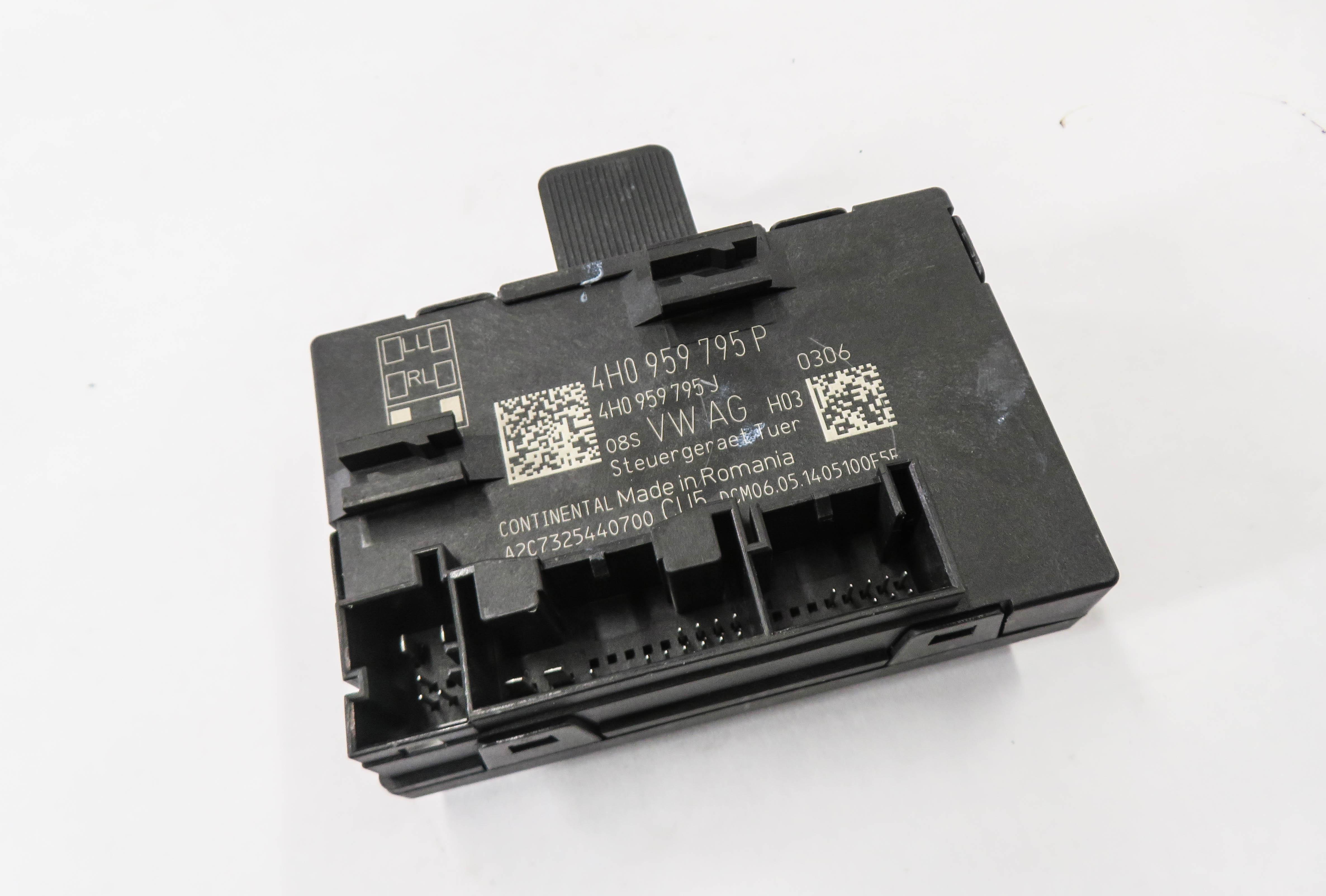 2014 PORSCHE CAYENNE (958) LEFT REAR DOOR CONTROL MODULE — exact item pictured