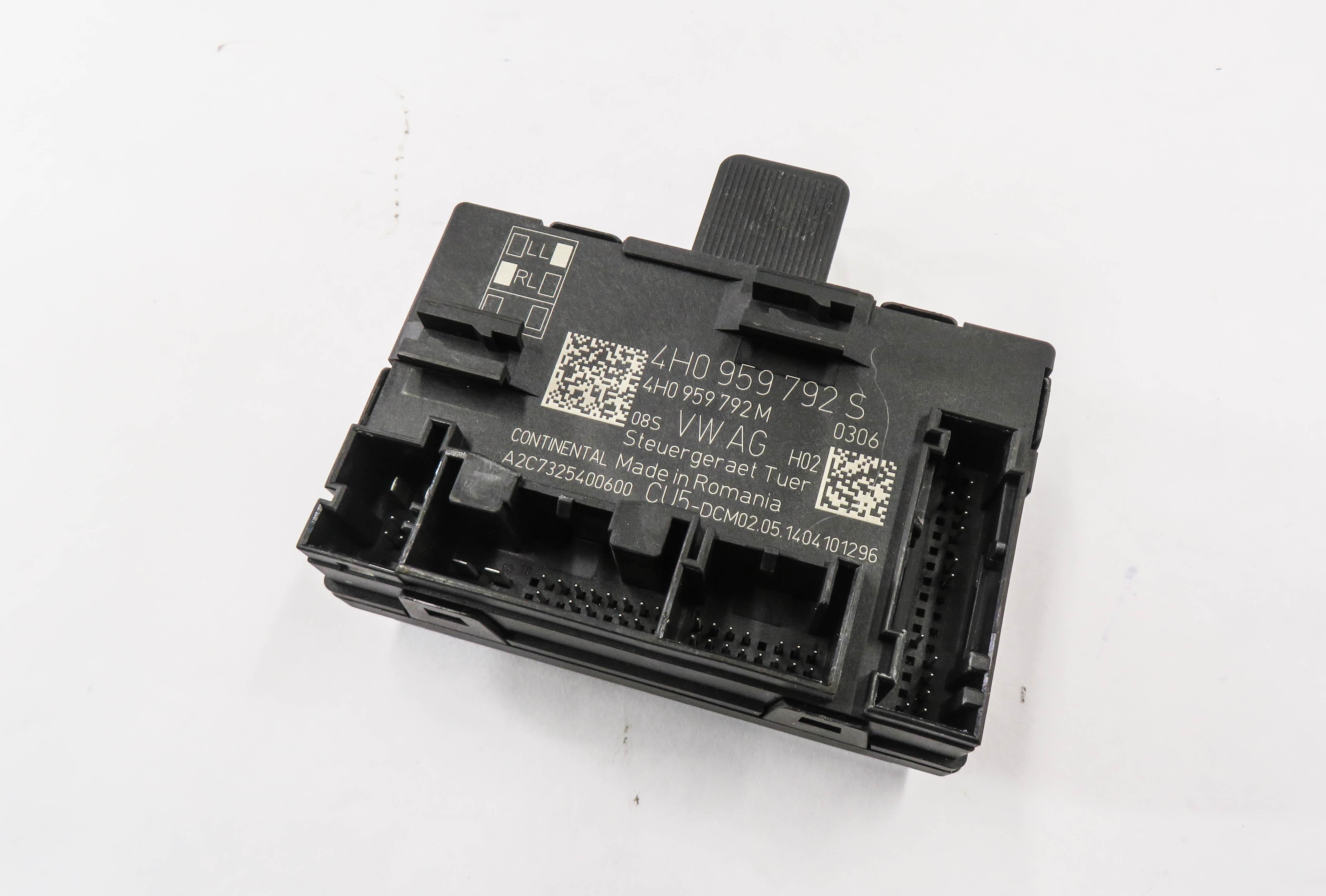 2014 PORSCHE CAYENNE (958) RIGHT FRONT PASSENGER DOOR CONTROL MODULE — exact item pictured