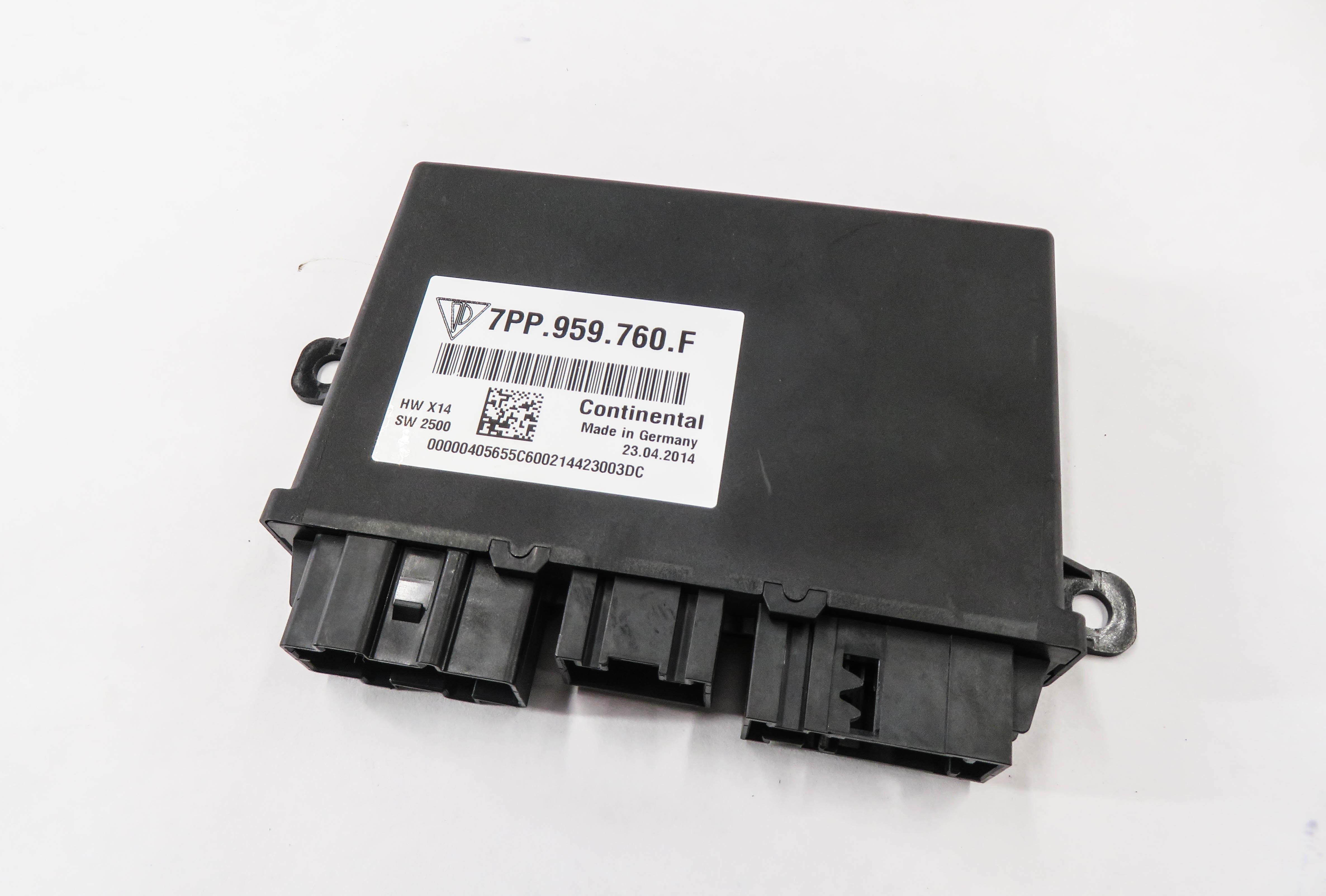 2014 PORSCHE CAYENNE (958) LEFT FRONT DRIVER SEAT CONTROL MODULE — exact item pictured