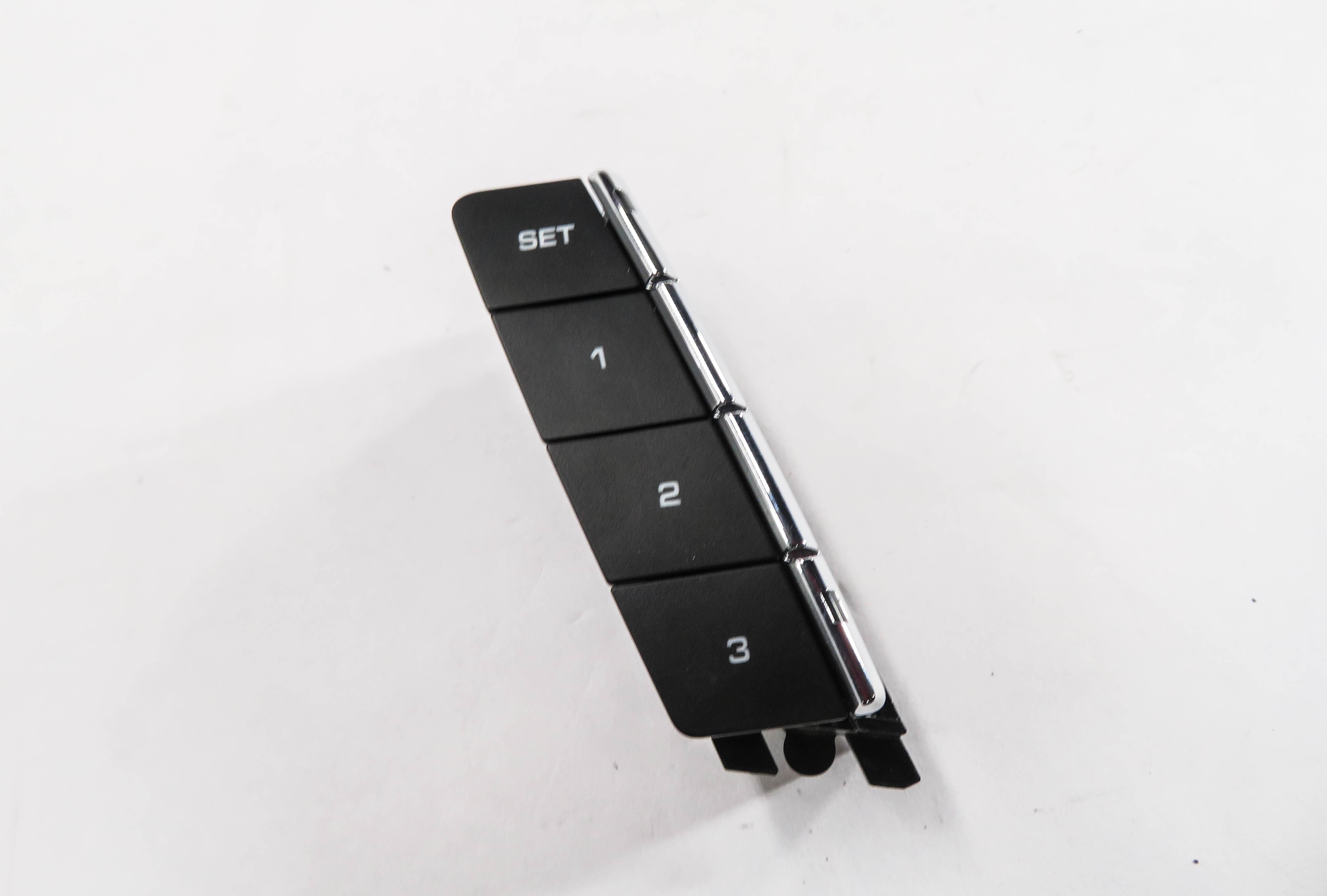 2014 PORSCHE CAYENNE (958) RIGHT FRONT PASSENGER SEAT MEMORY SWITCH BUTTON — exact item pictured