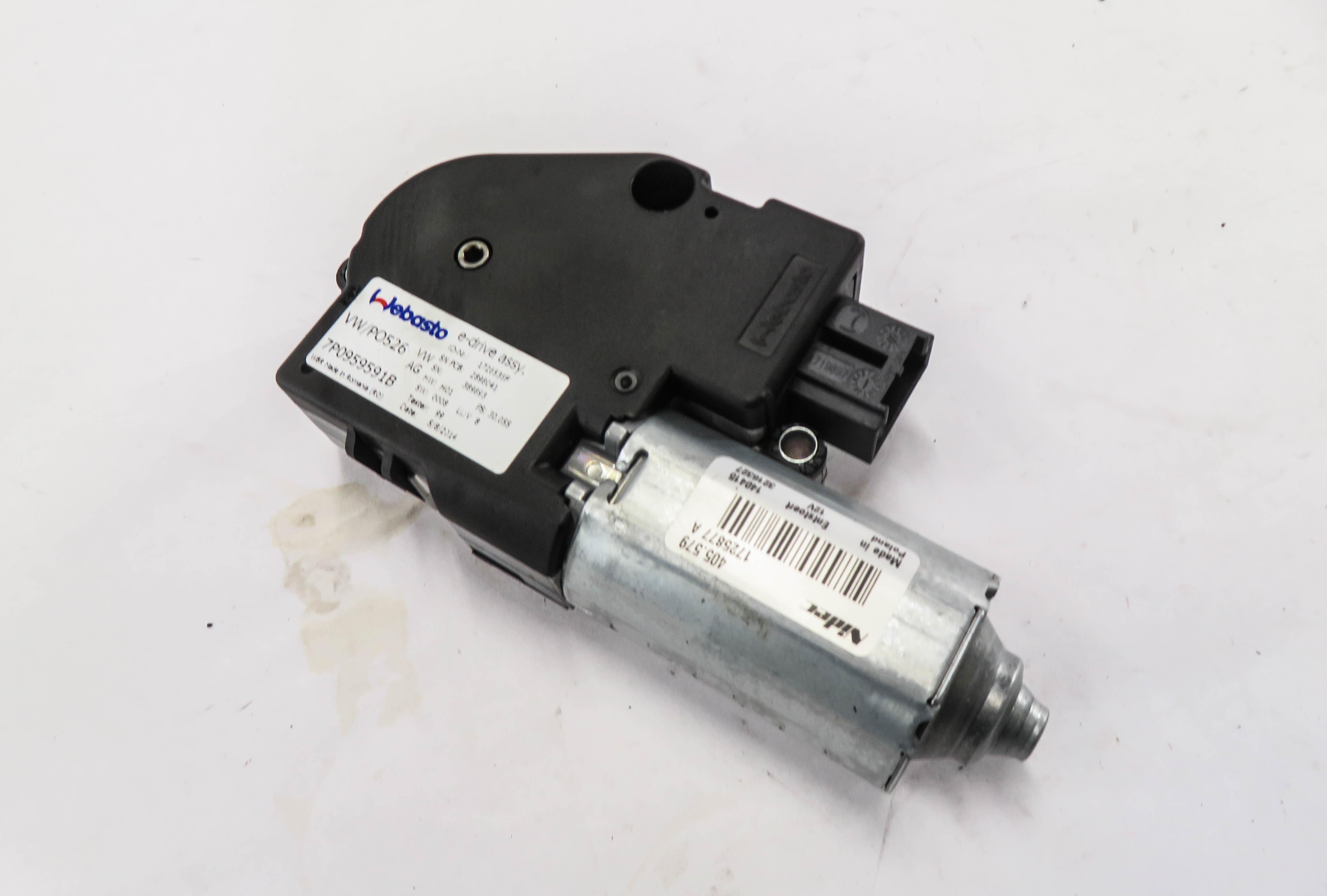 2013-2018 PORSCHE CAYENNE (958) PANORAMIC SUNROOF MOTOR SUN ROOF WINDOW MOTOR — exact item pictured