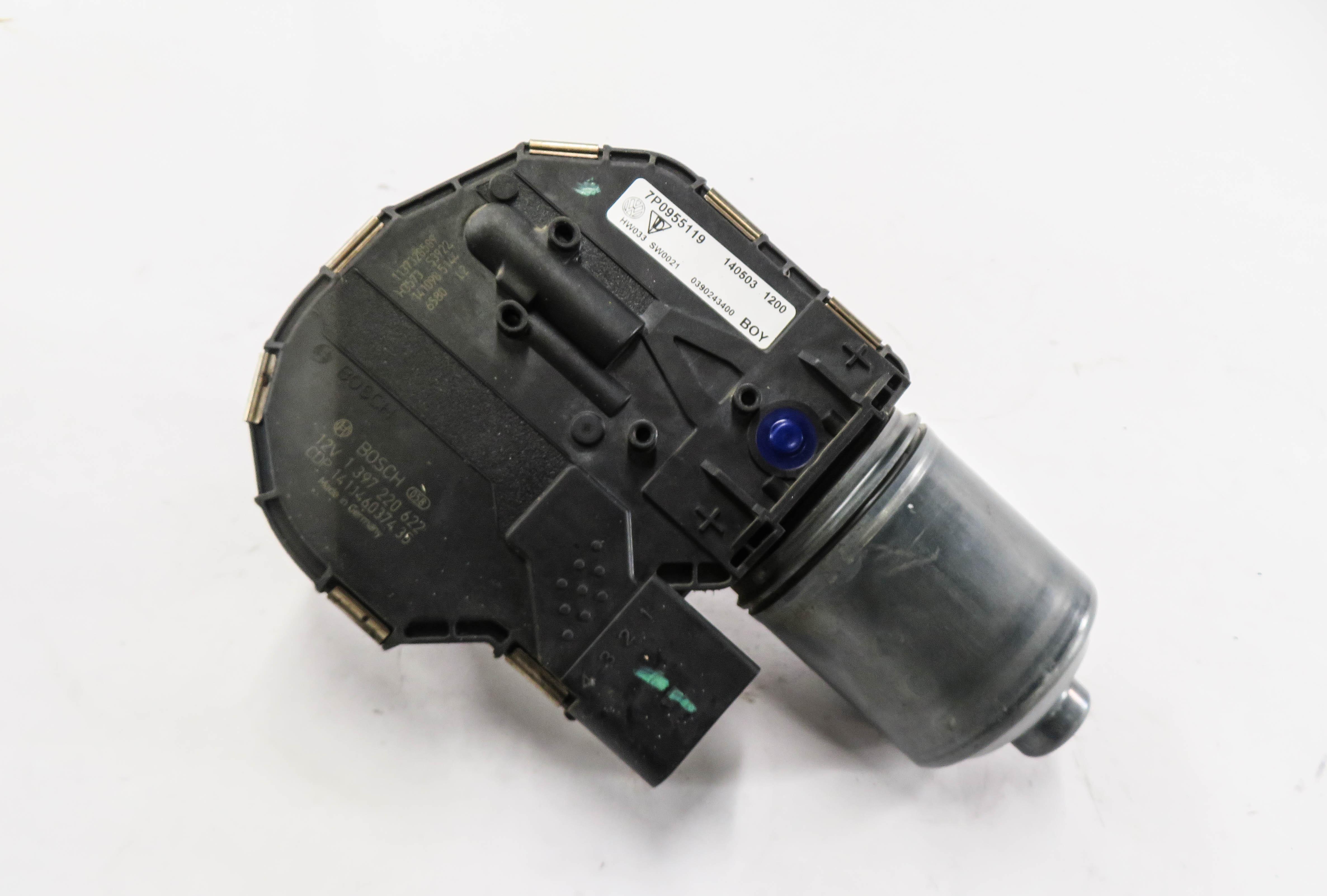 2011-2018 PORSCHE CAYENNE (958) FRONT WINDSHIELD WIPER MOTOR — exact item pictured