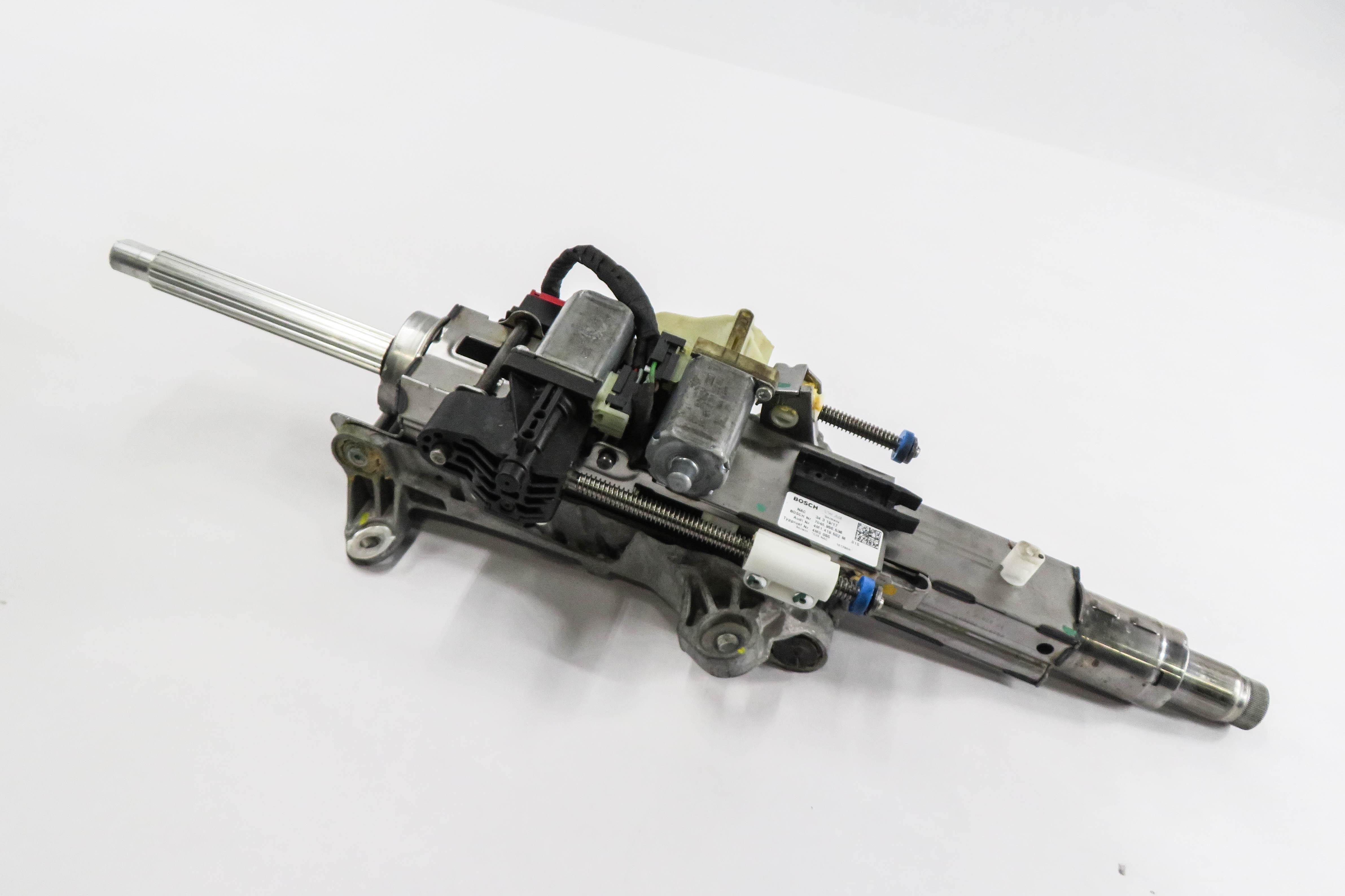 17-19 AUDI Q7 (4M) STEERING COLUMN ASSEMBLY w/ MOTOR (w/ LANE KEEP & ADAPTIVE) — exact item pictured