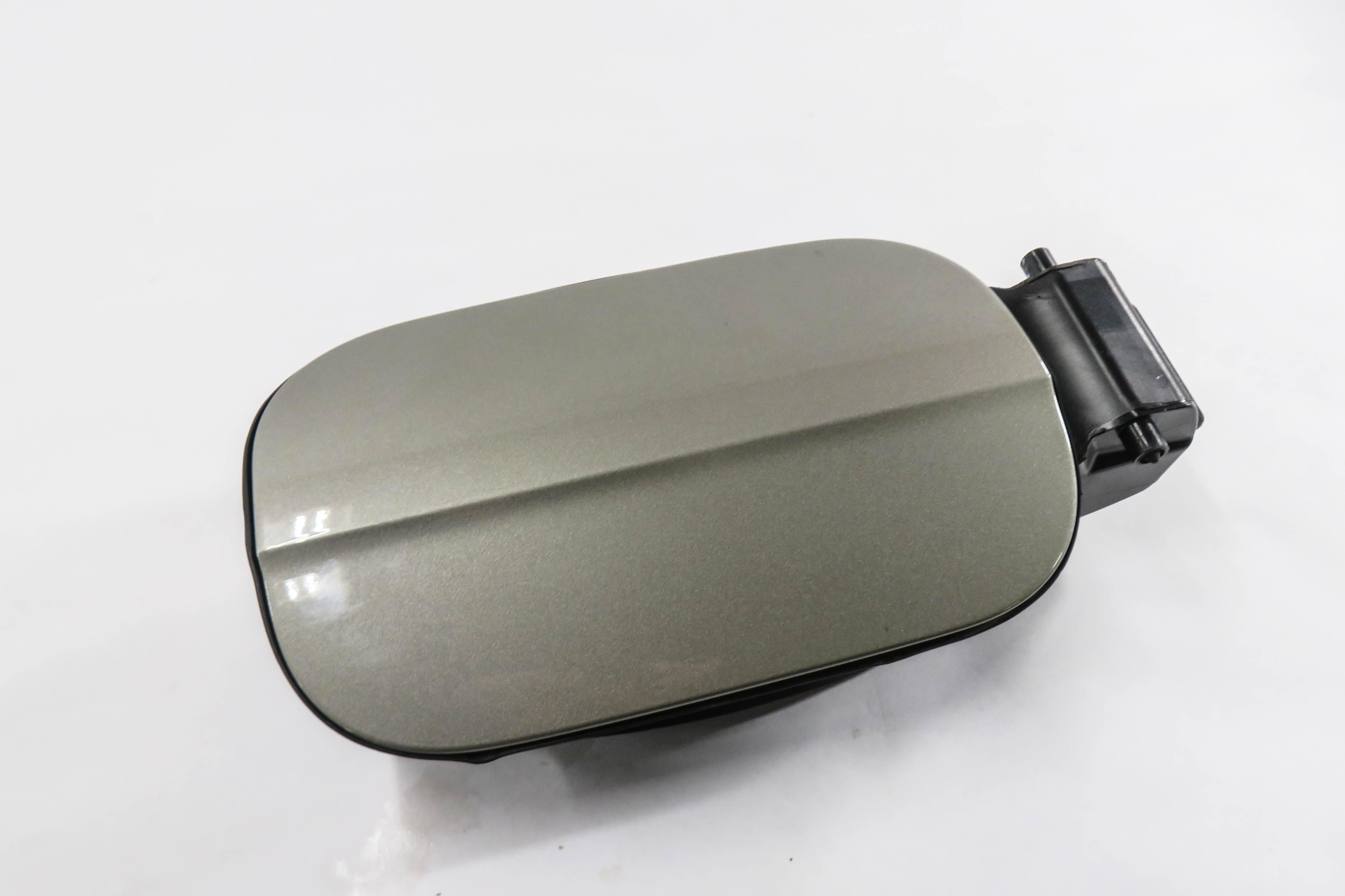 2017-2022 AUDI Q7 (4M) FUEL TANK DOOR TRIM w/ HOUSING (CARAT BEIGE METALLIC N3) — exact item pictured