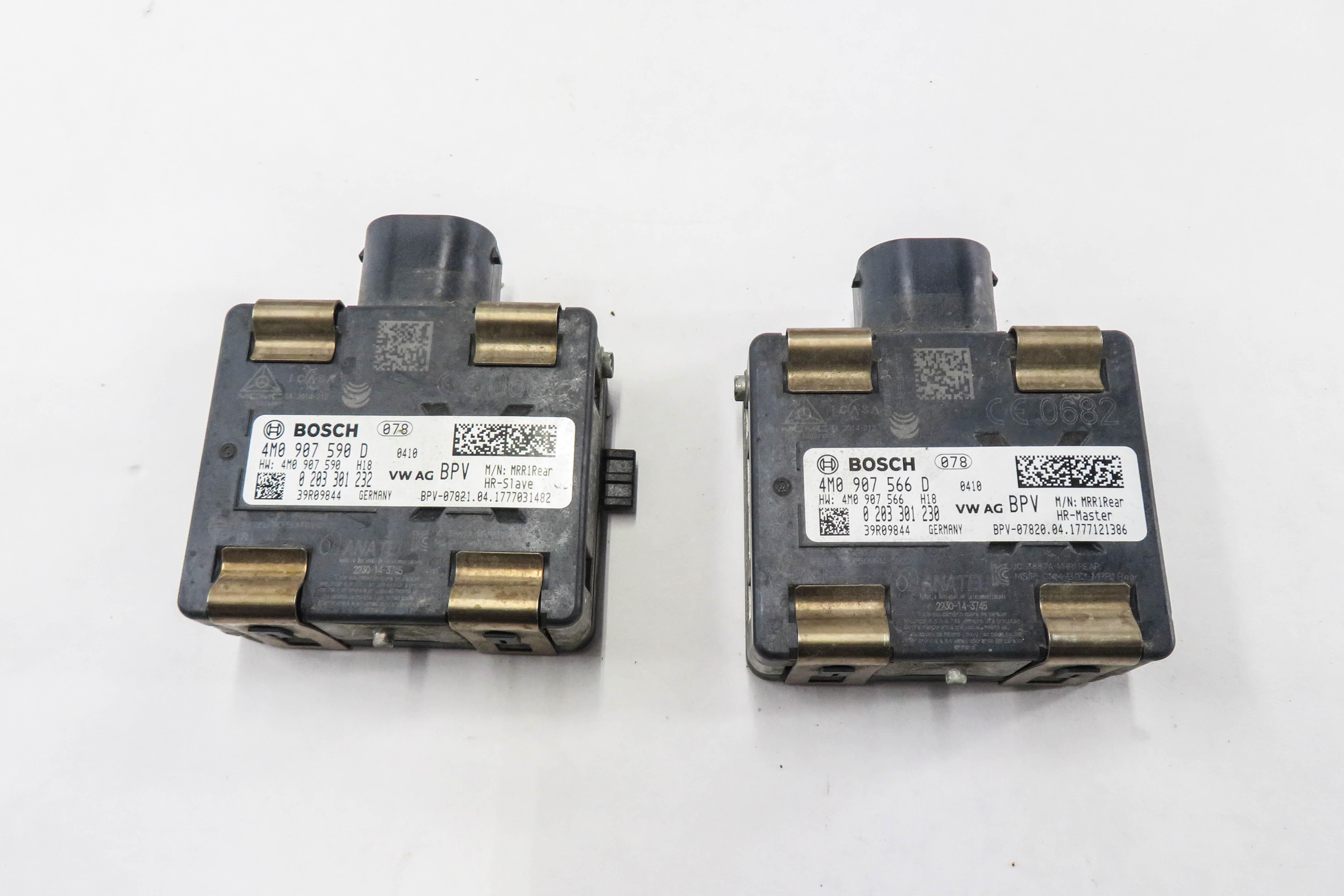 2013-2020 AUDI Q7 (4L 4M) RIGHT REAR LANE DEPARTURE BLIND SPOT MODULE SET-2 — exact item pictured