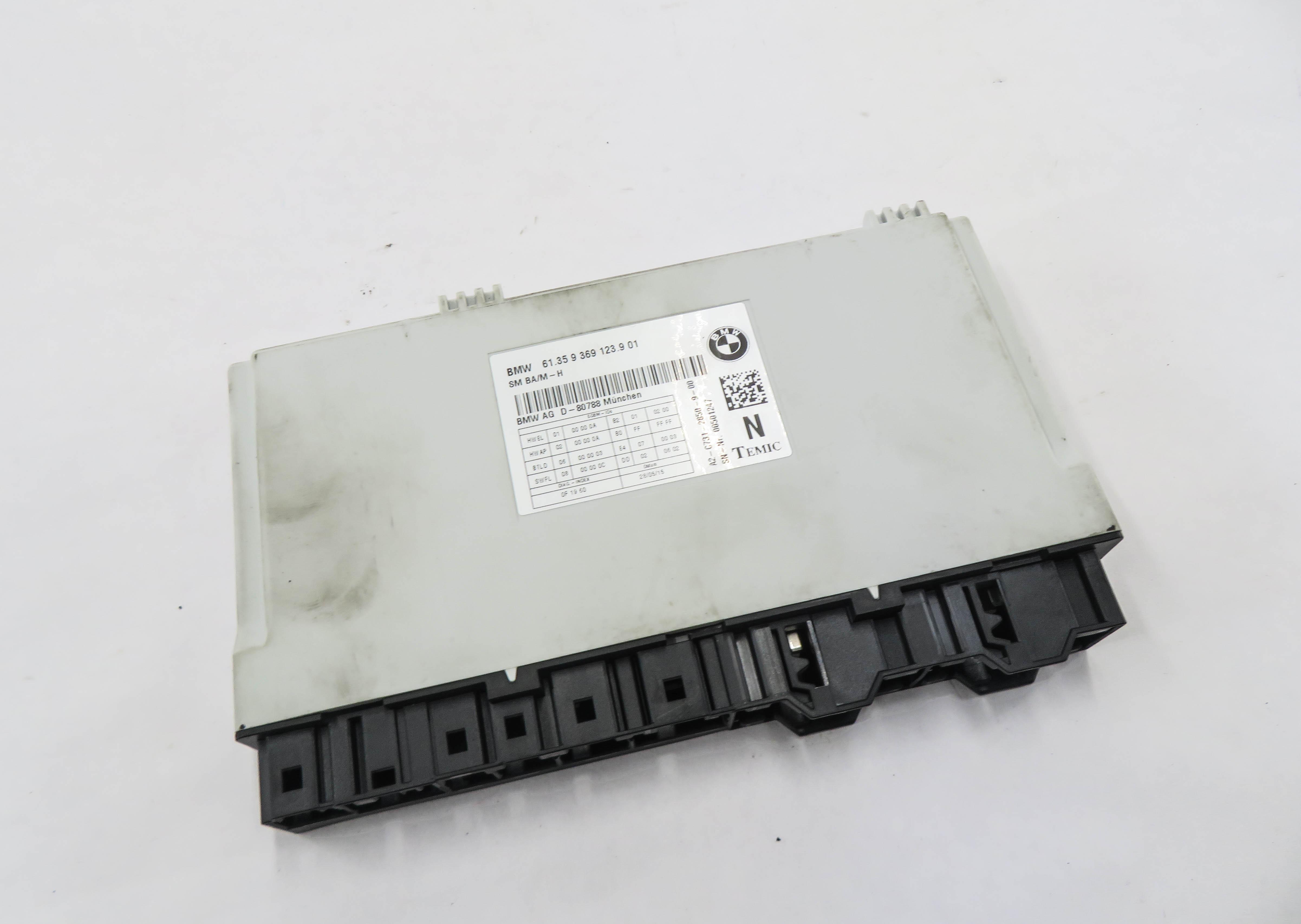12-19 BMW 328i 335i 535i 550i 750i M5 M6 X3 X4 - LEFT FRONT DRIVER SEAT MODULE — exact item pictured