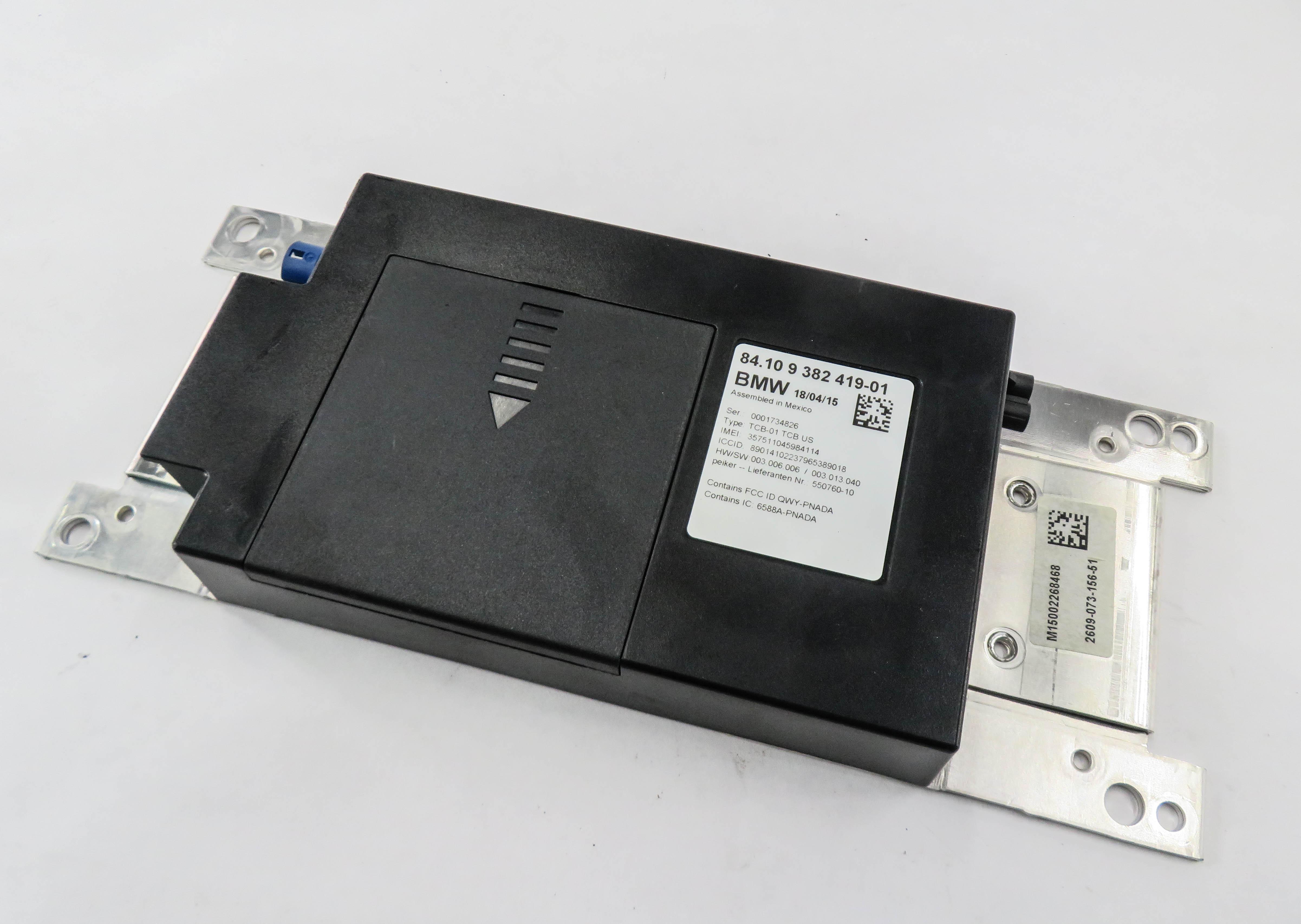 2015 BMW 535i (F10) BLUETOOTH COMMUNICATION CONTROL MODULE — exact item pictured