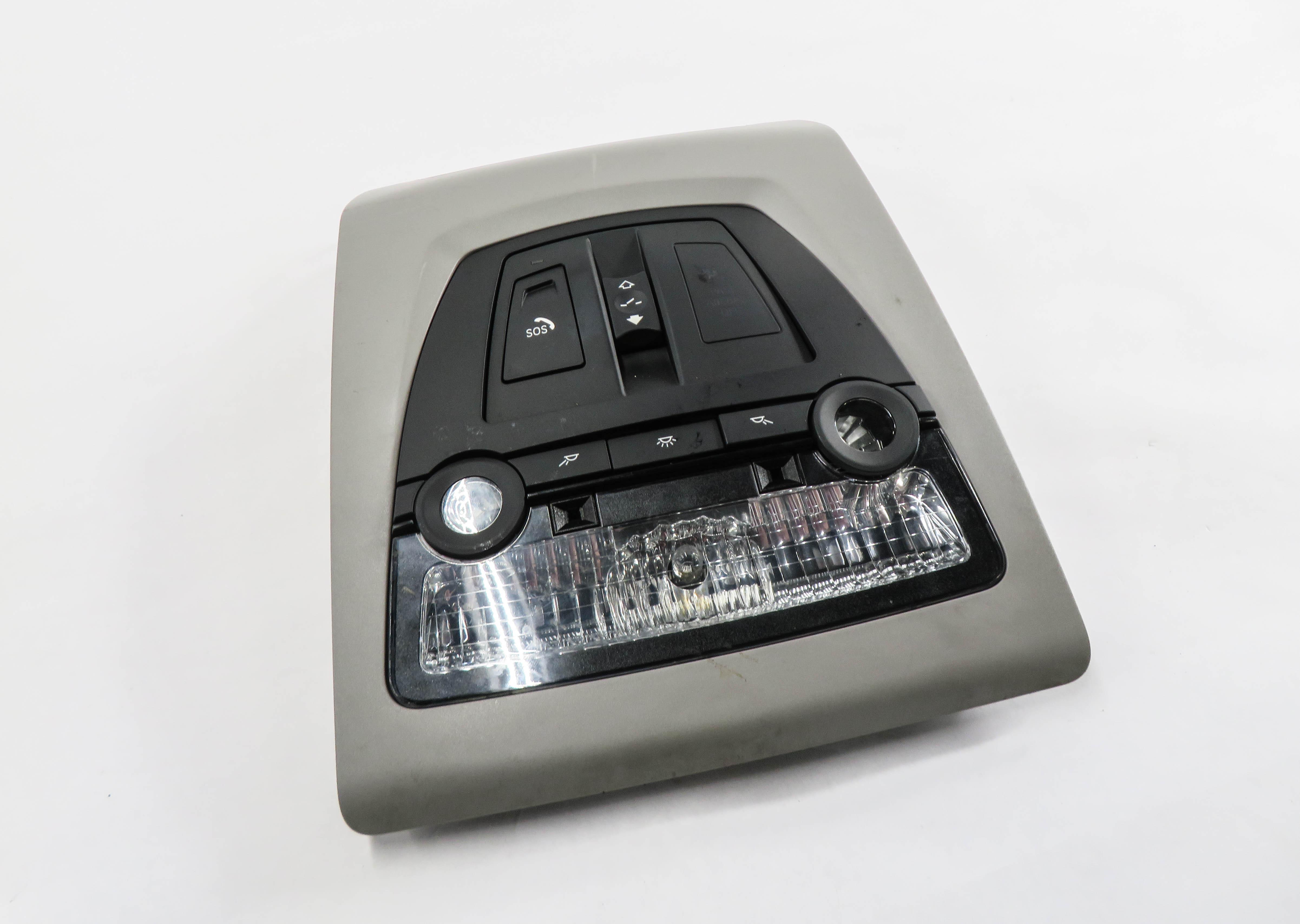 2015 BMW 535i (F10) FRONT DOMELIGHT MAP READING COURTESY DOME LIGHT LAMP (GRAY — exact item pictured