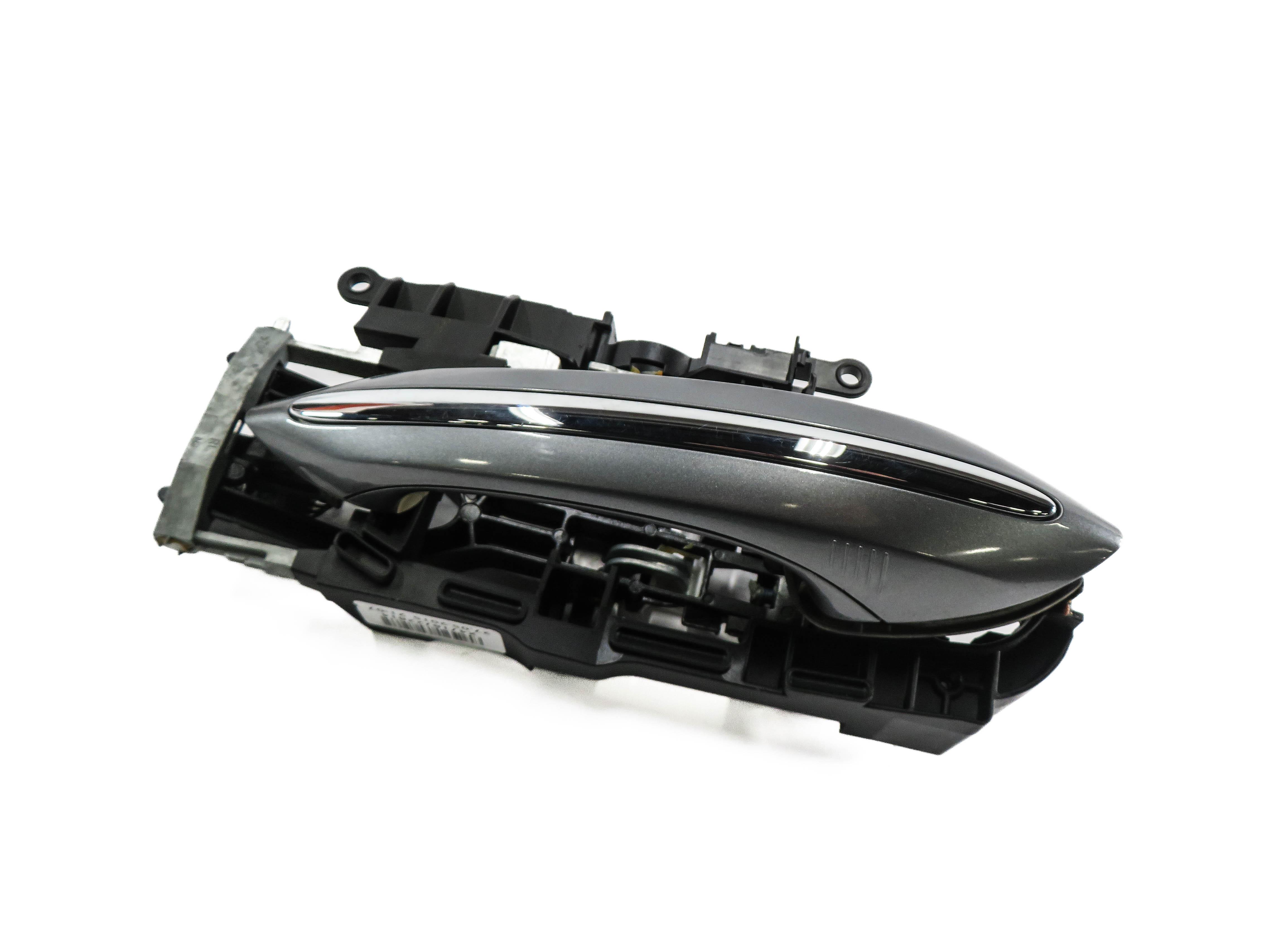 09-18 BMW 528i 535i 550i 740i 750i 760i RIGHT REAR COMFORT DOOR HANDLE (GRAY) — exact item pictured