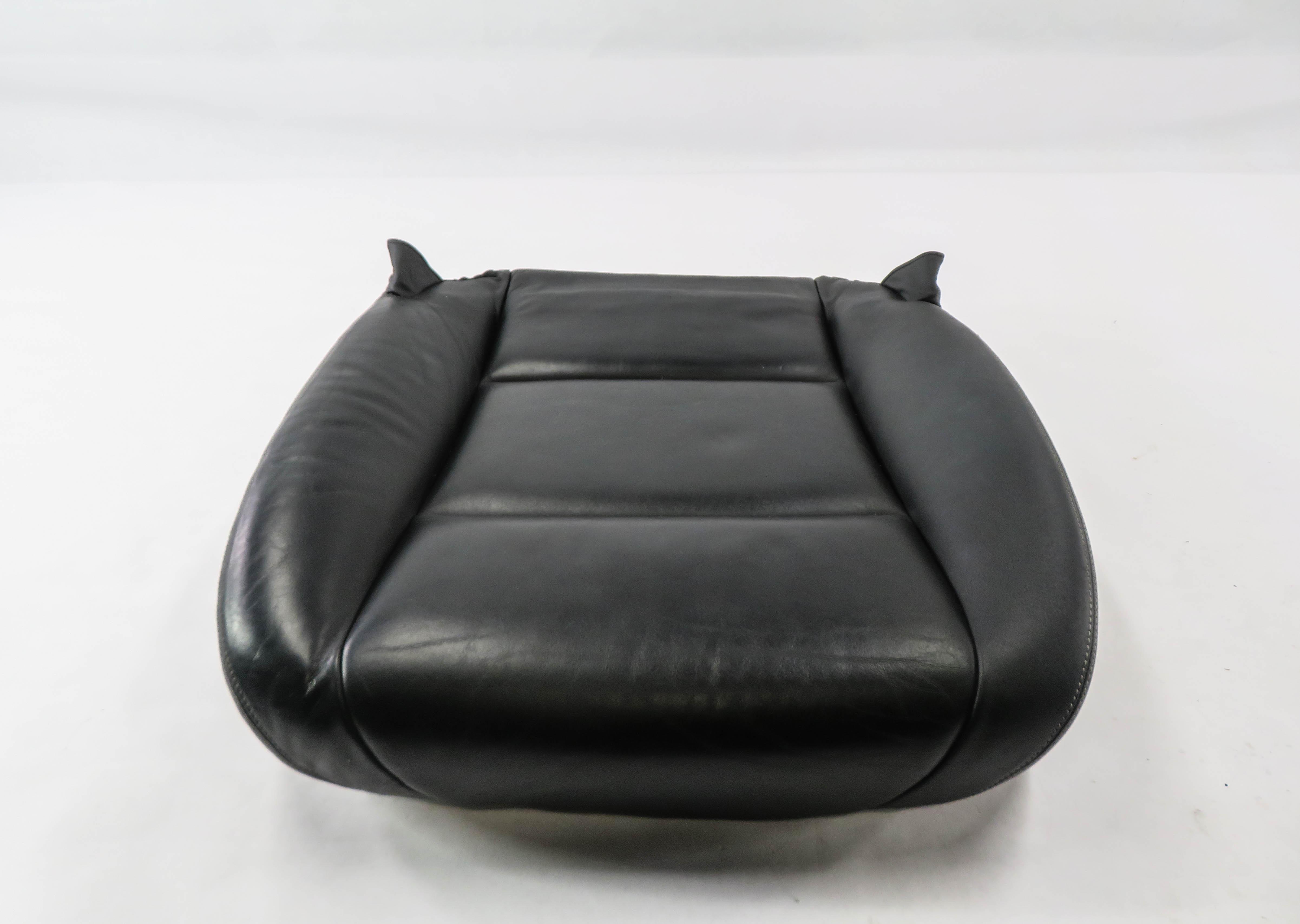 2015 BMW 535i (F10) PASSENGER - LOWER BOTTOM HEATED SEAT CUSHION (BLACK LEATHER) — exact item pictured