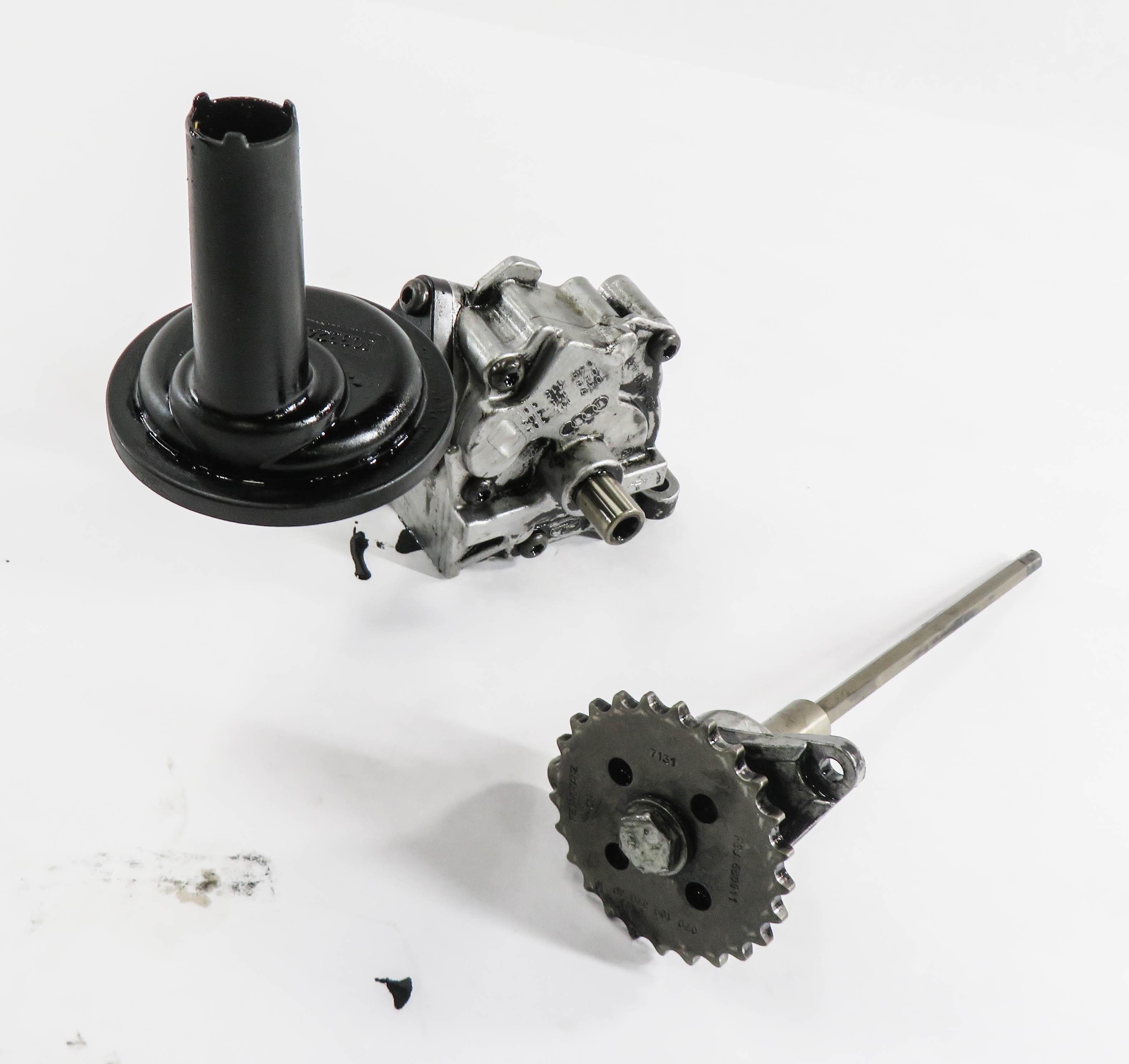 2012 AUDI Q7 (4L) 3.0L CATA DIESEL ENGINE- MOTOR OIL FLUID PUMP — exact item pictured