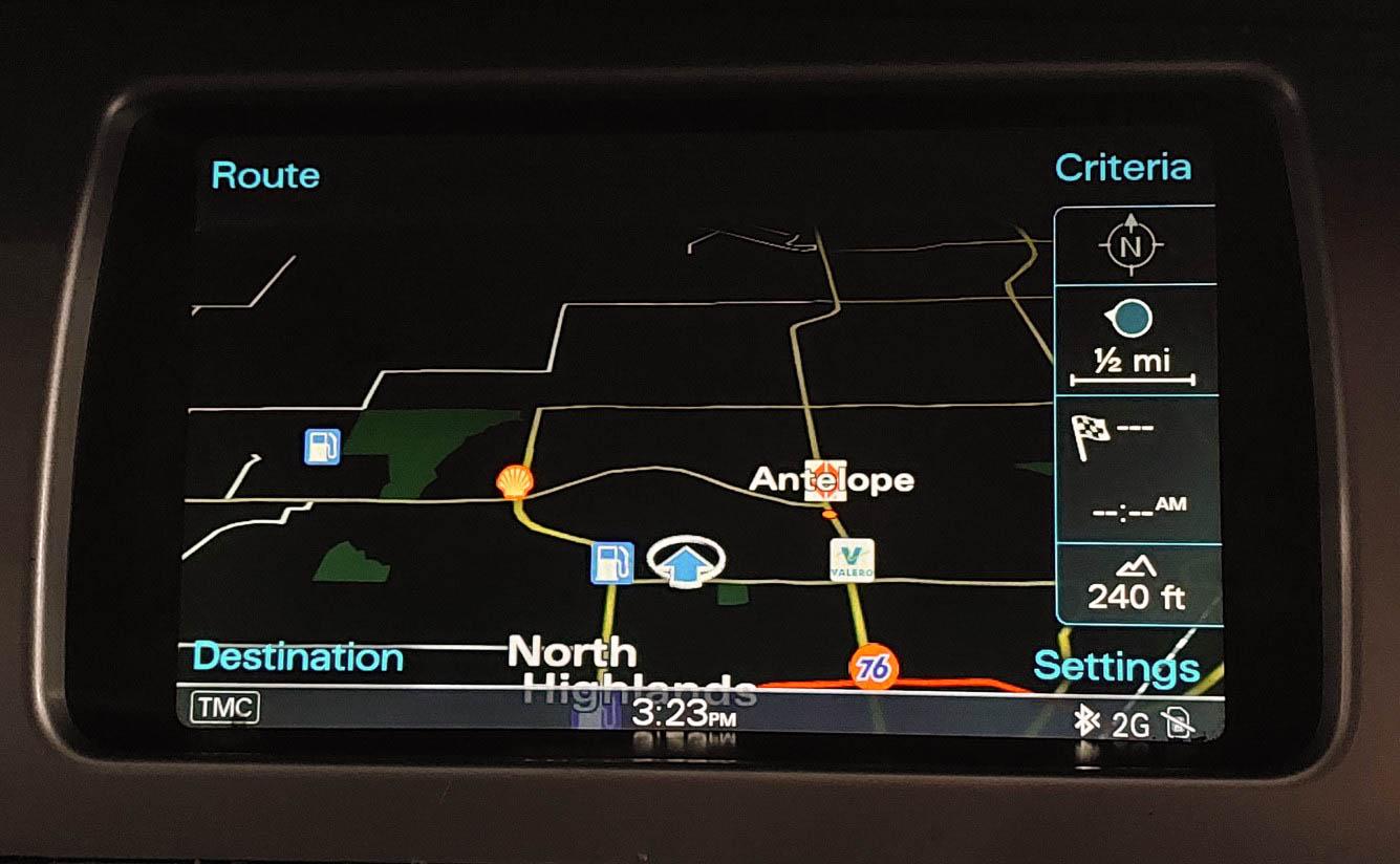 10-17 AUDI A4 S4 A5 Q5 Q7 (B8 8K 8T 8R 4L) GPS NAVIGATION MEDIA DISPLAY SCREEN — exact item pictured