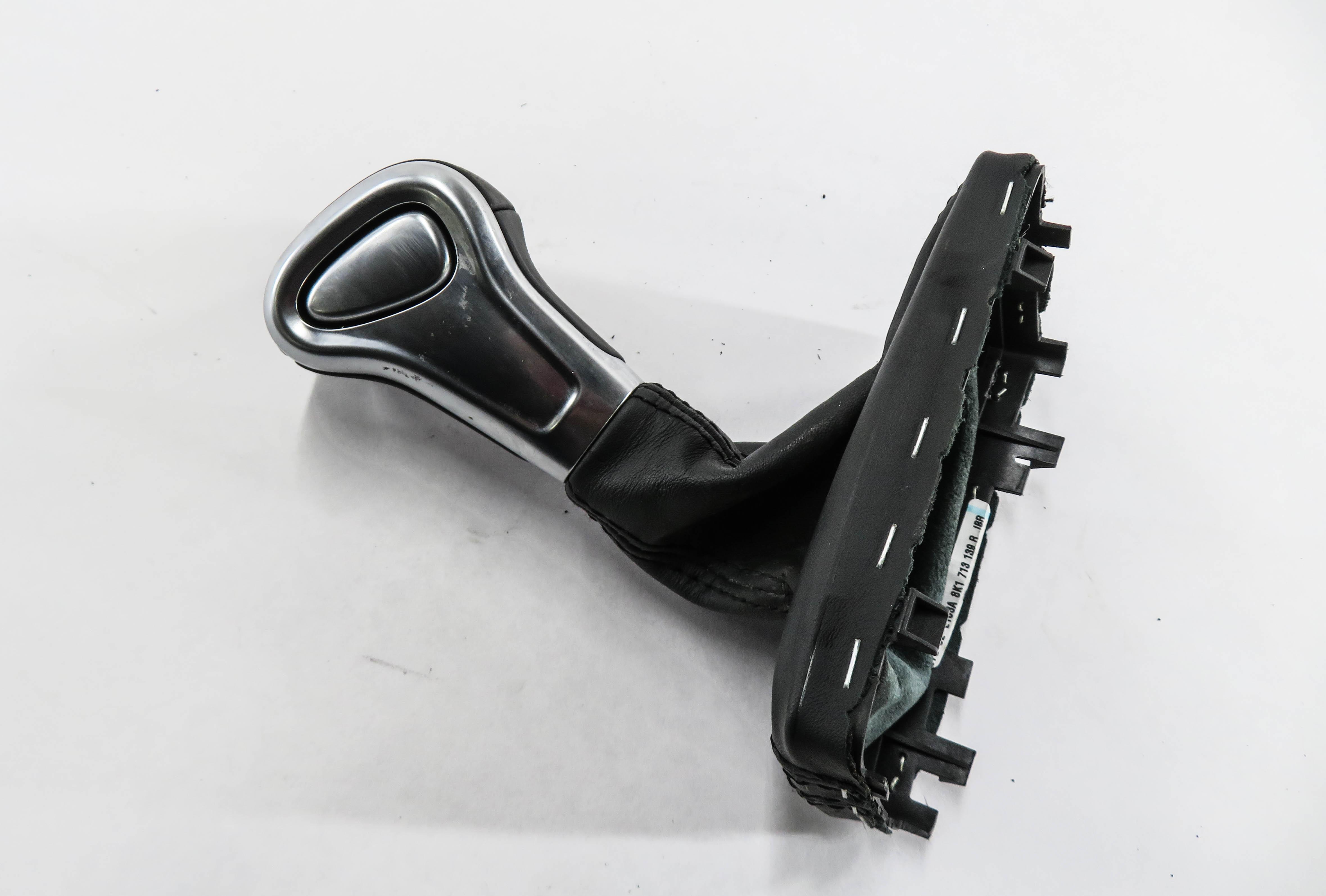 2014 AUDI A4 (B8 8K) TRANSMISISON GEAR SHIFTER SHIFT HANDLE KNOB w/ BOOT — exact item pictured