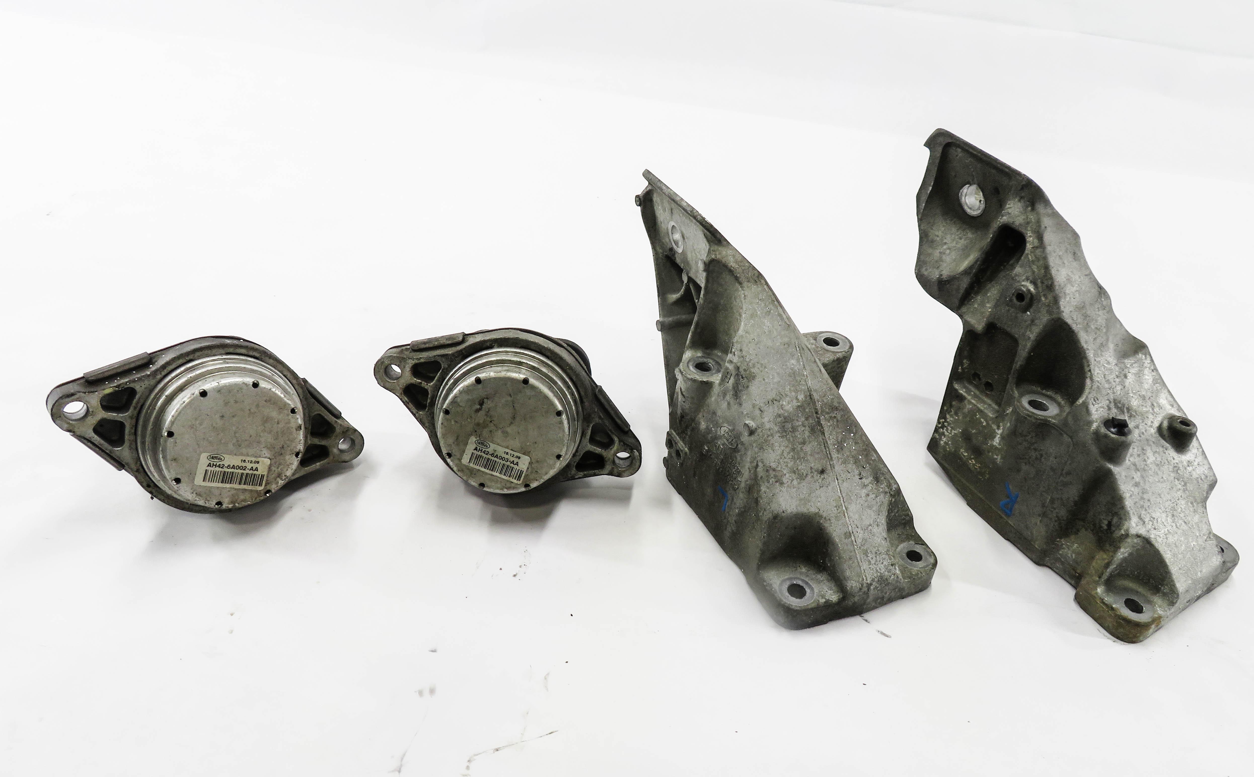 2010 RANGE ROVER (L322) 5.0L AJ133 V8 ENGINE - MOTOR MOUNT & BRAKET SET-4 — exact item pictured