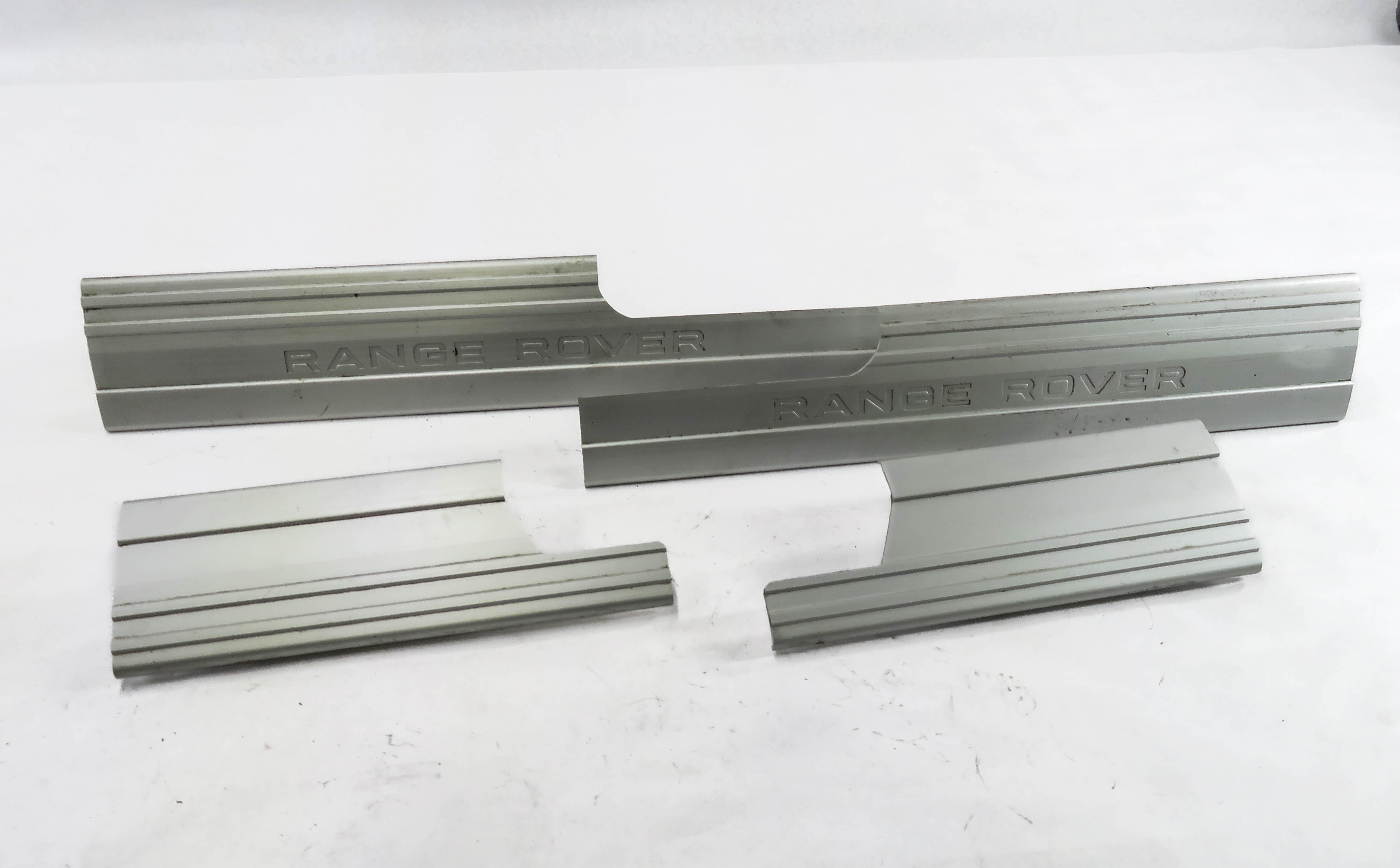 2010 RANGE ROVER (L322) FRONT & REAR DOOR SILL SCUFF PANEL TRAIM SET-4 — exact item pictured
