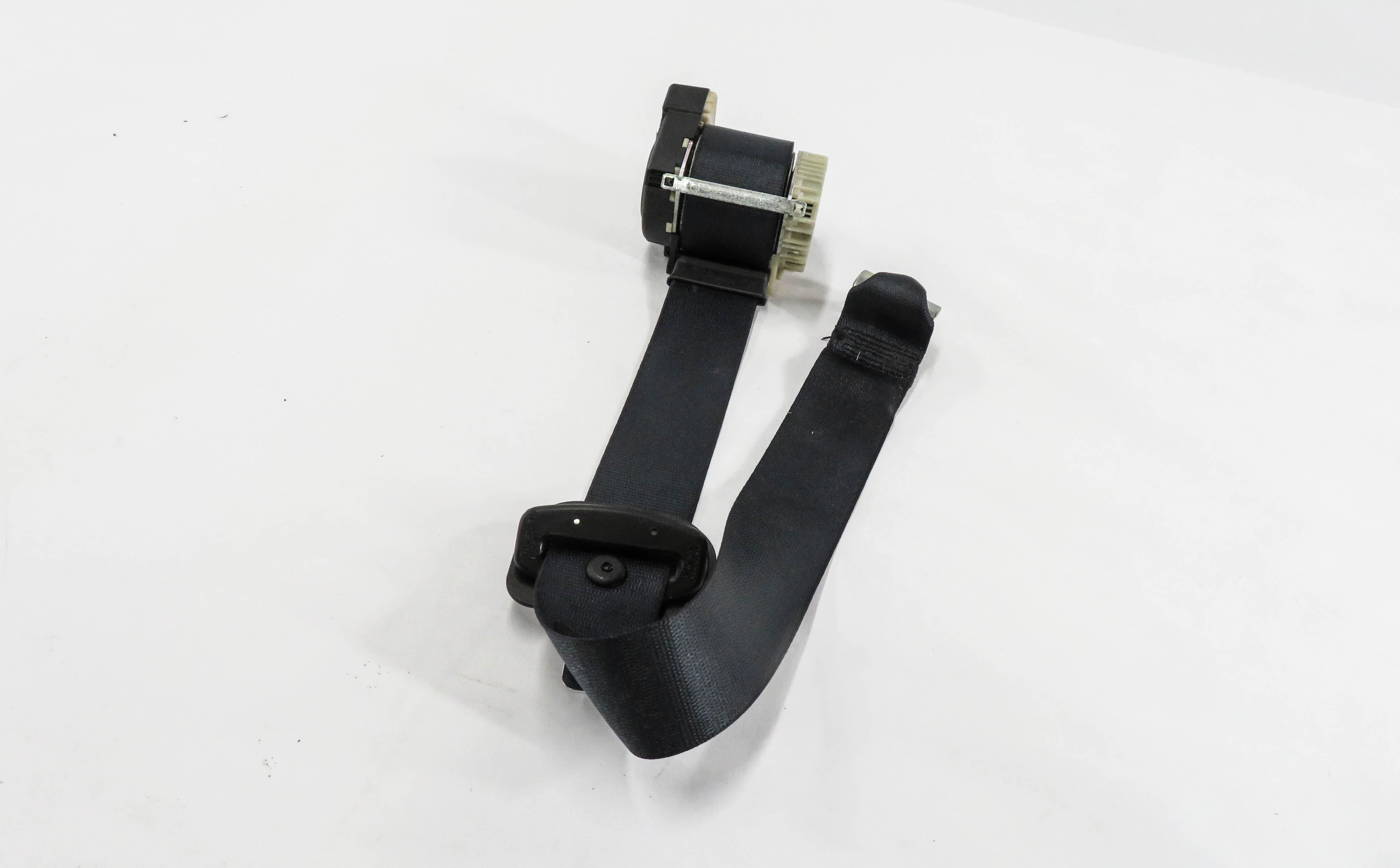 2010 RANGE ROVER (L322) REAR SEAT - LEFT SEATBELT RETRACTOR (BLACK) — exact item pictured