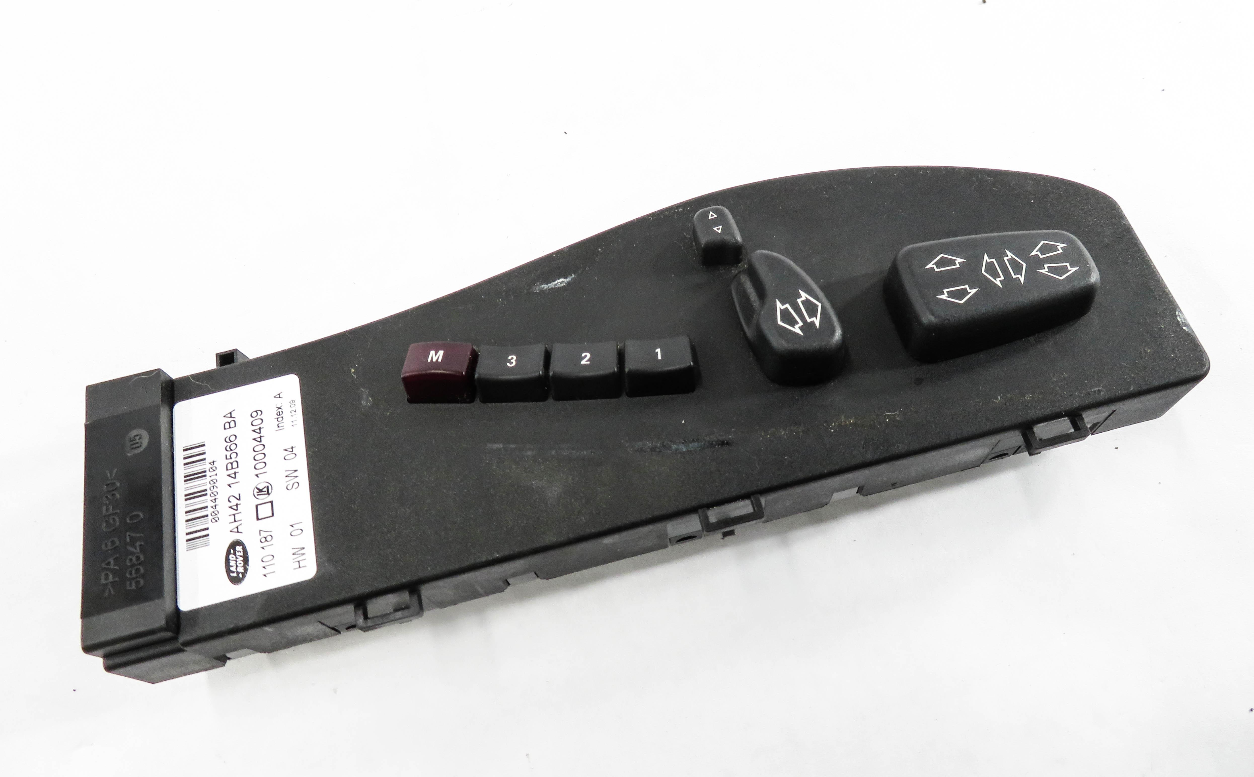 2010 RANGE ROVER (L322) RIGHT FRONT PASSENGER MEMORY SEAT ADJUSTMENT SWITCH — exact item pictured