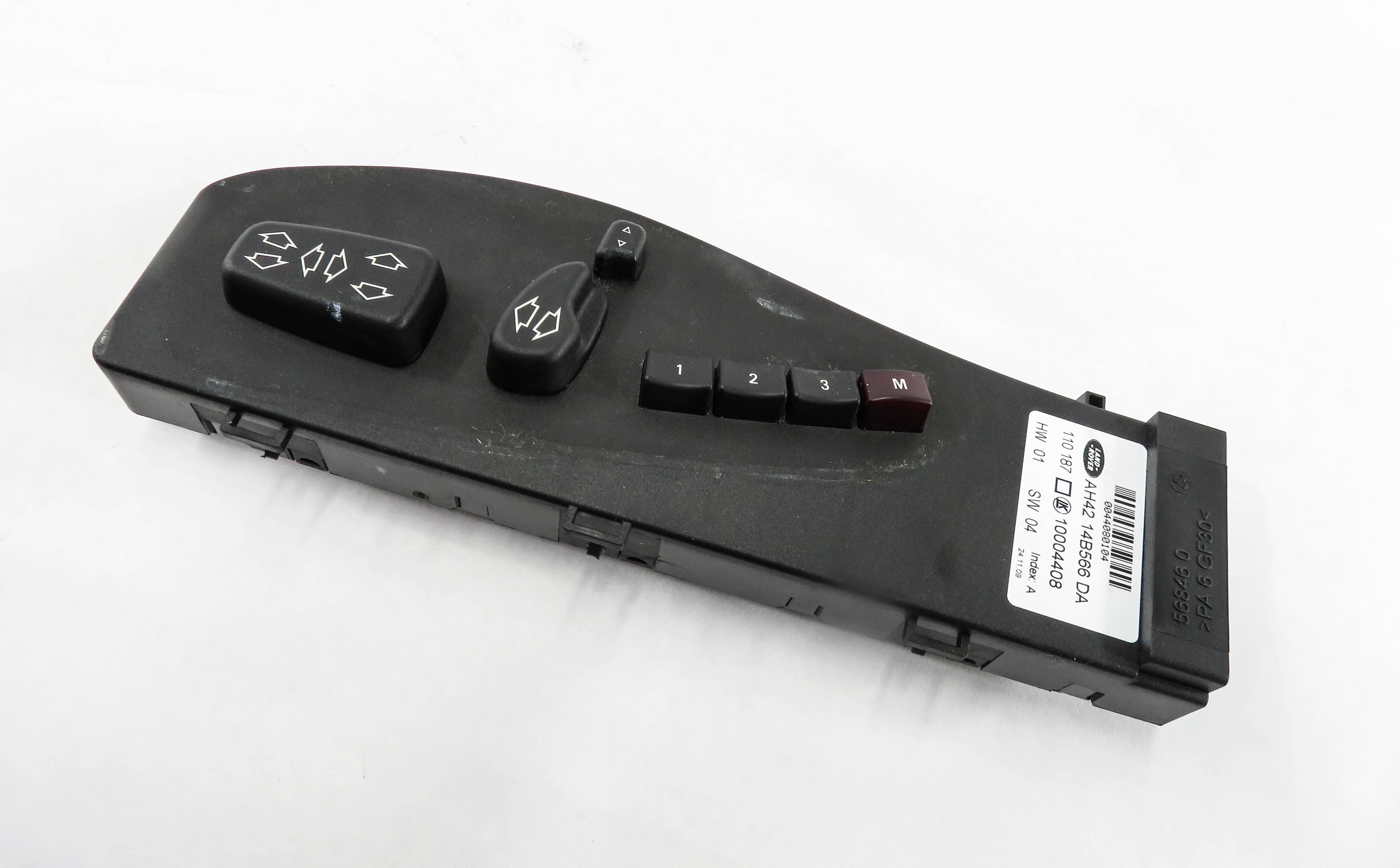 2010 RANGE ROVER (L322) LEFT FRONT DRIVER MEMORY SEAT ADJUSTMENT SWITCH — exact item pictured