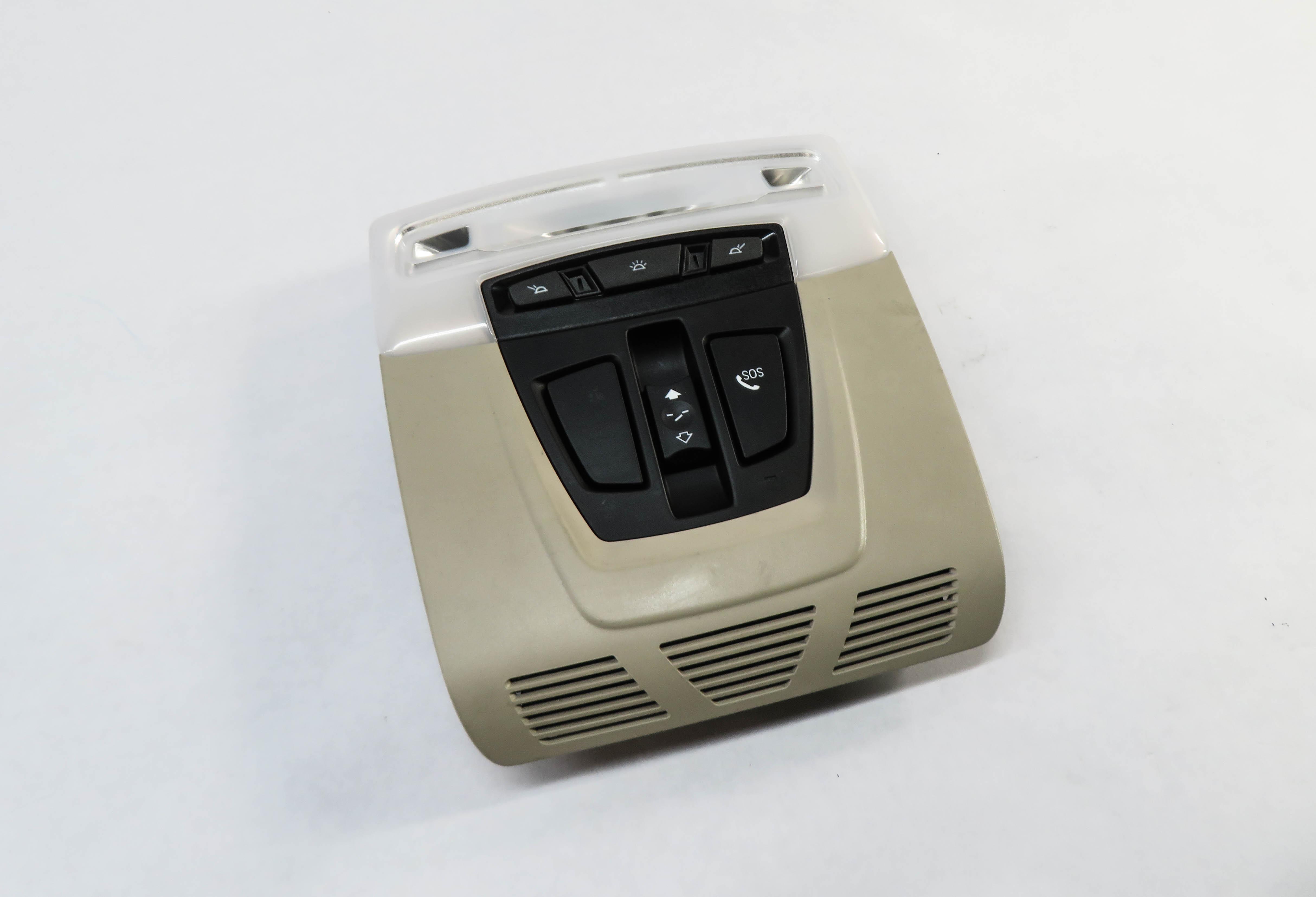 2015 BMW X5 (F15) FRONT DOMELIGHT MAP READING COURTESY LIGHT LAMP (BEIGE) — exact item pictured