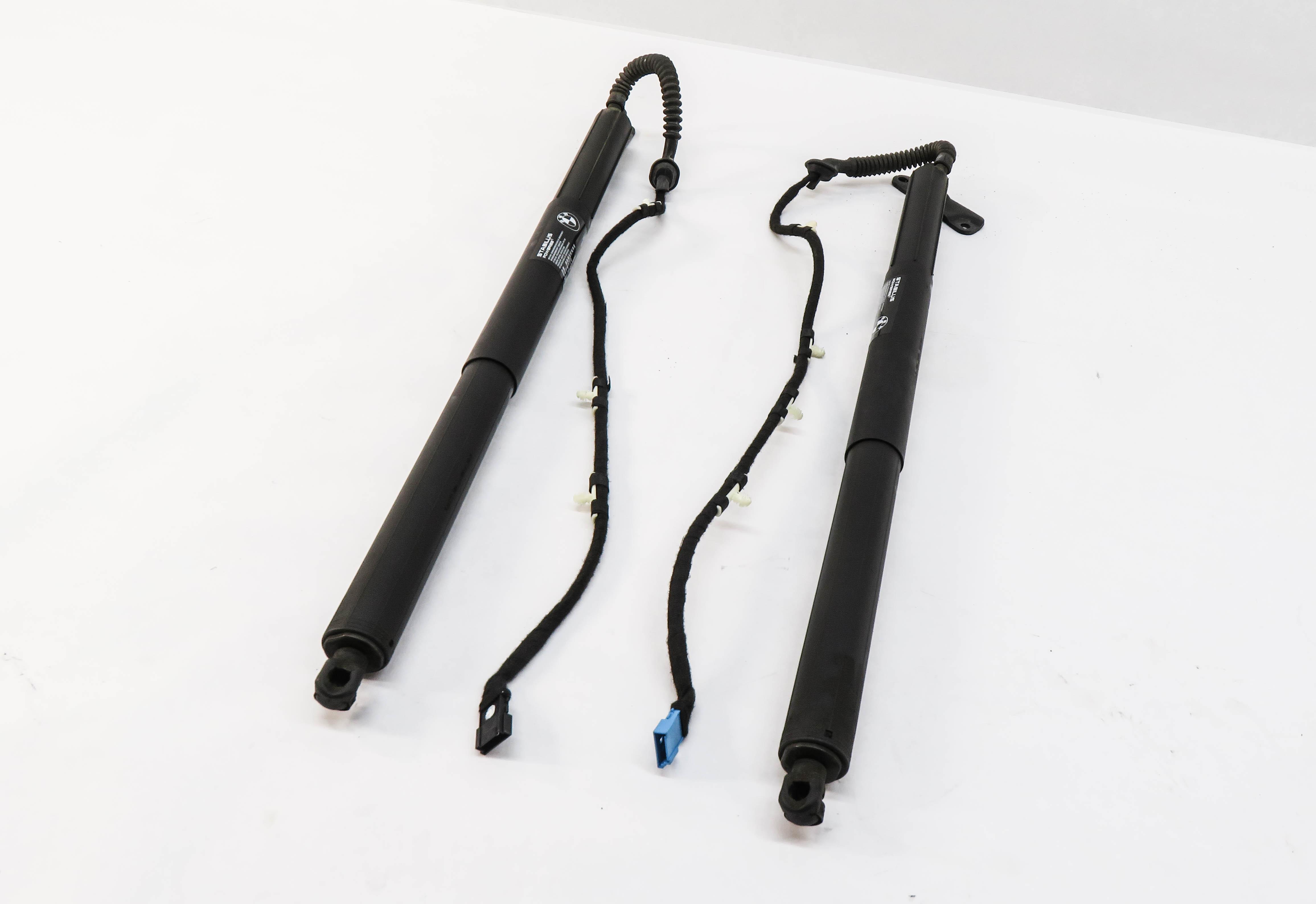 2011-2015 BMW X3 (F25) LEFT & RIGHT REAR TRUNK SHOCK STRUT SET-2 (ELECTRIC) — exact item pictured