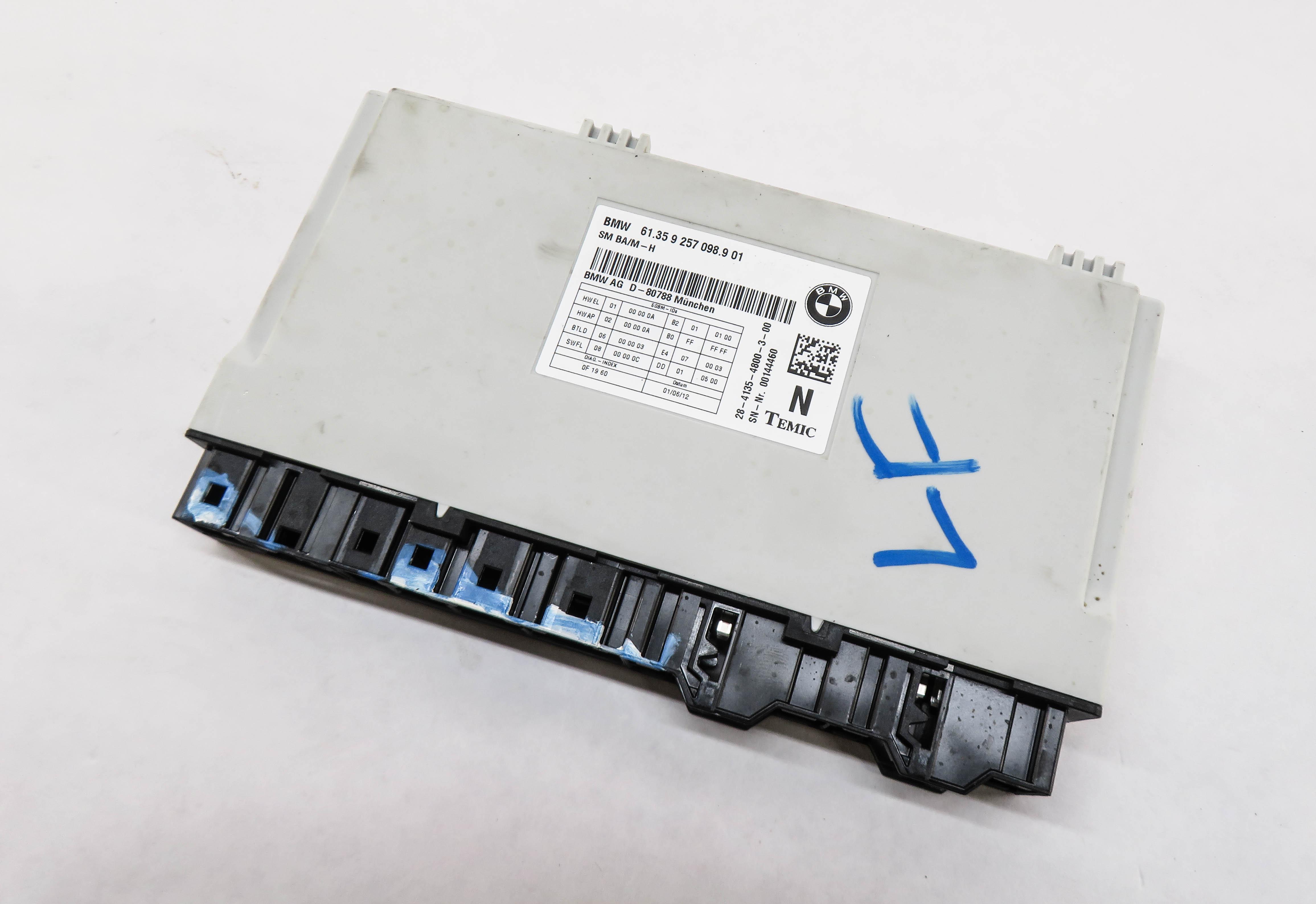 12-19 BMW 328i 335i 535i 550i 750i M5 M6 X3 X4 - LEFT FRONT DRIVER SEAT MODULE — exact item pictured