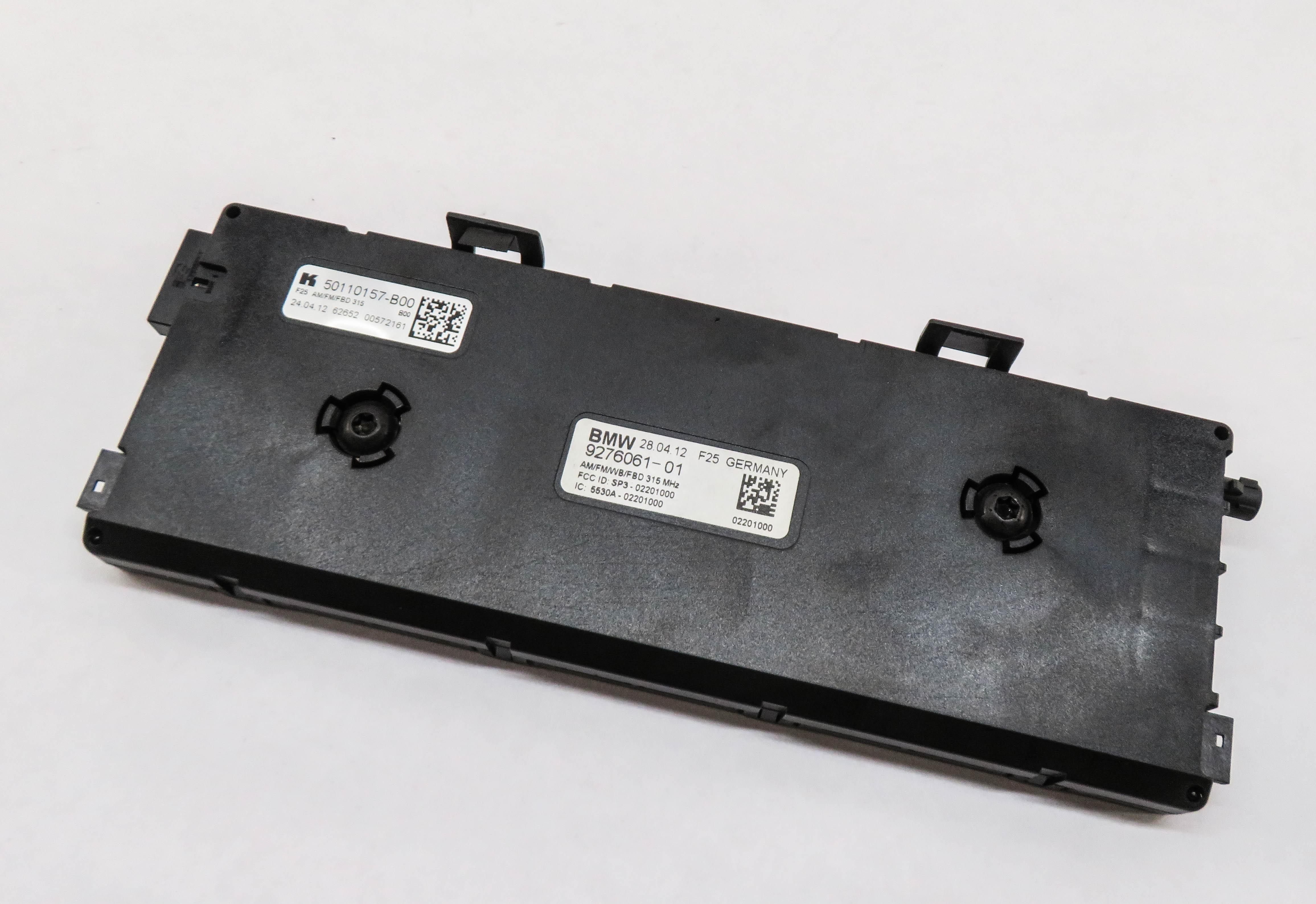2013 BMW X3 (F25) RADIO STEREO DIVERSITY ANTENNA AMP AMPLIFIER — exact item pictured