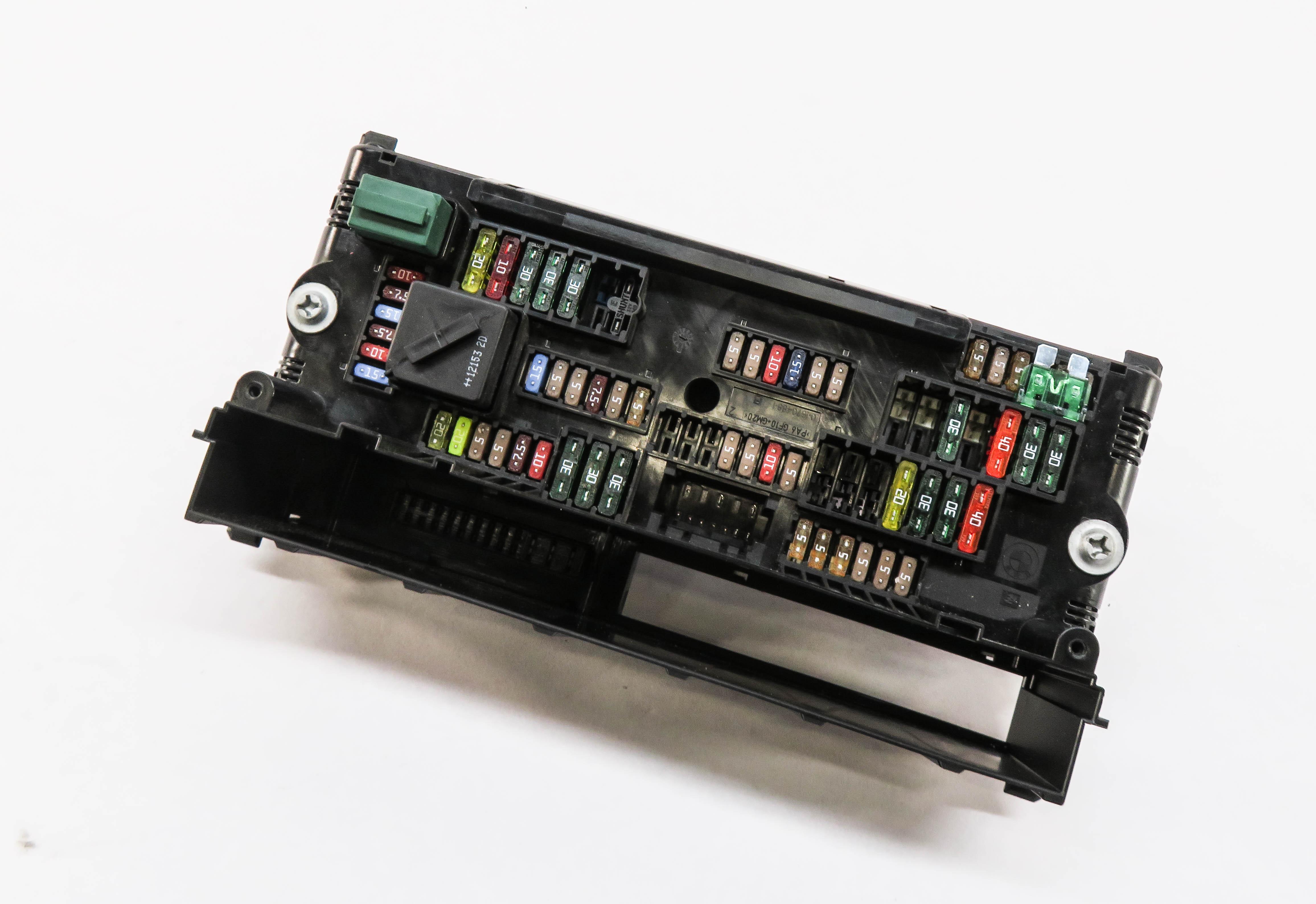 2013 BMW X3 (F25) FRONT POWER DISTRIBUTION FUSE BOX — exact item pictured