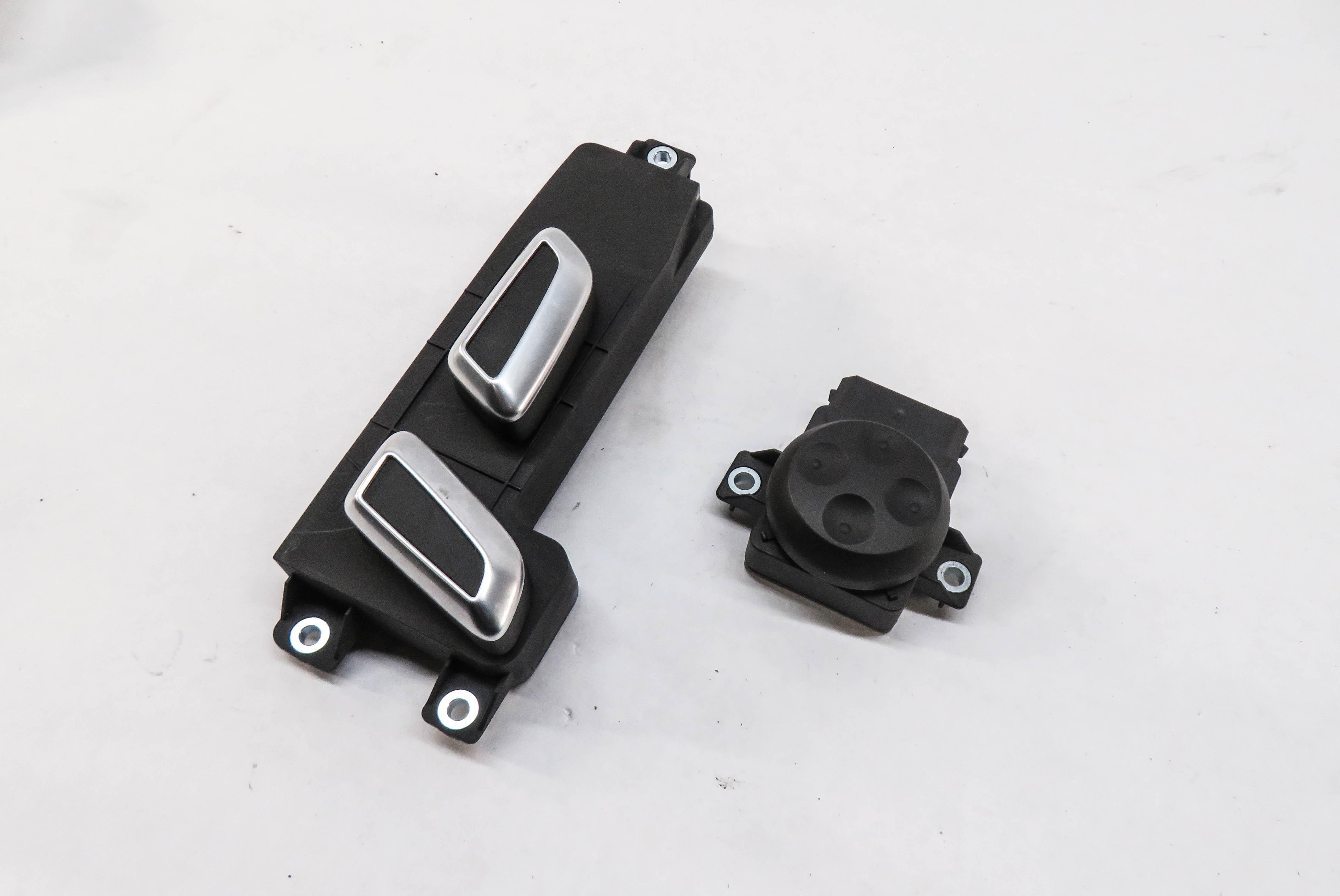 2015 AUDI Q7 (4L) LEFT FRONT DRIVER SEAT ADJUSTMENT SWITCH BUTTON — exact item pictured