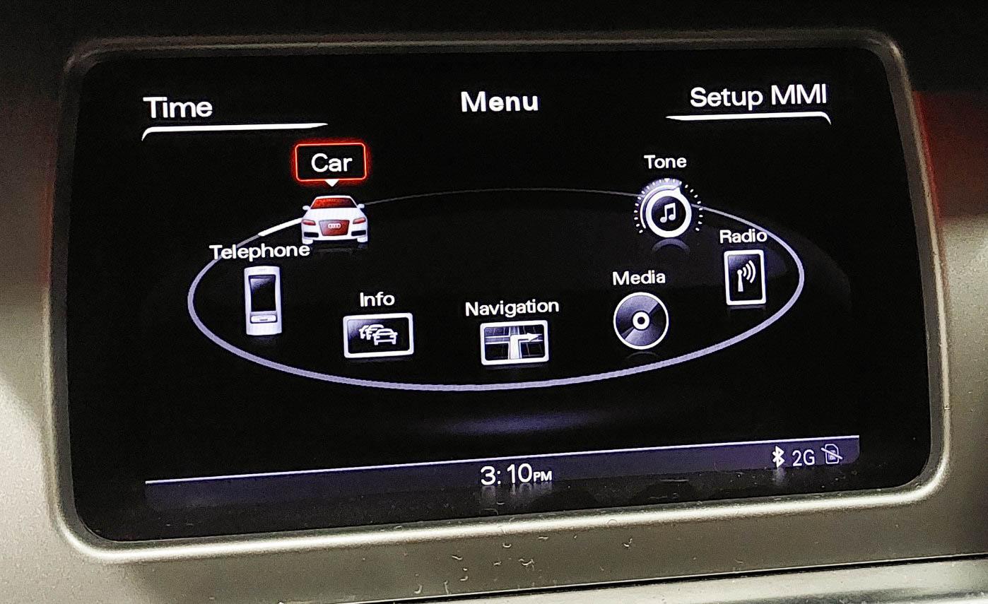 2013-2017 AUDI A5 S5 Q5 Q7 (4L B8 8T 8R) GPS NAVIGATION MEDIA DISPLAY SCREEN 7" — exact item pictured