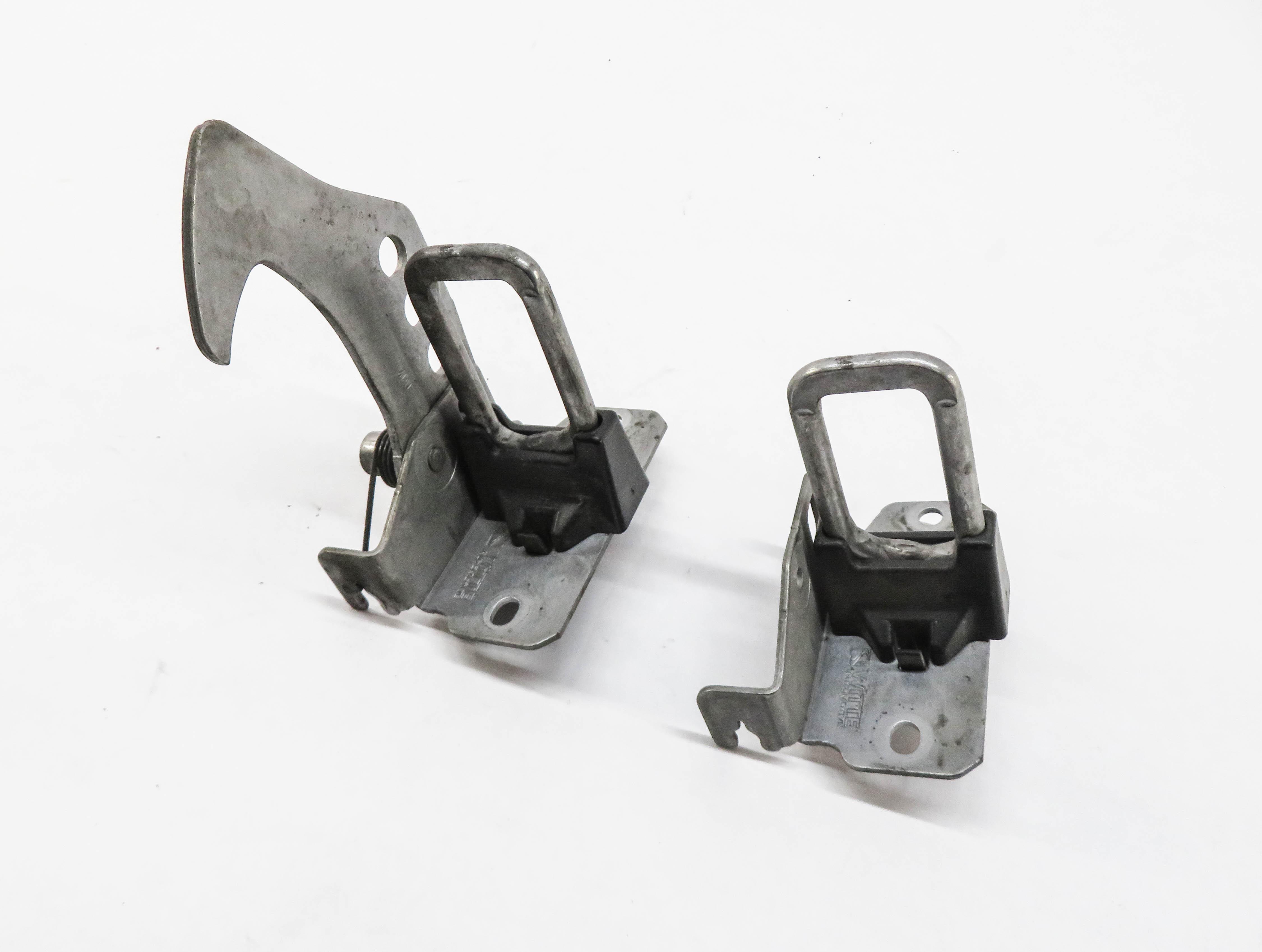 2013 BMW X3 (F25) FRONT HOOD SAFETY LATCH STRIKER SET-2 — exact item pictured