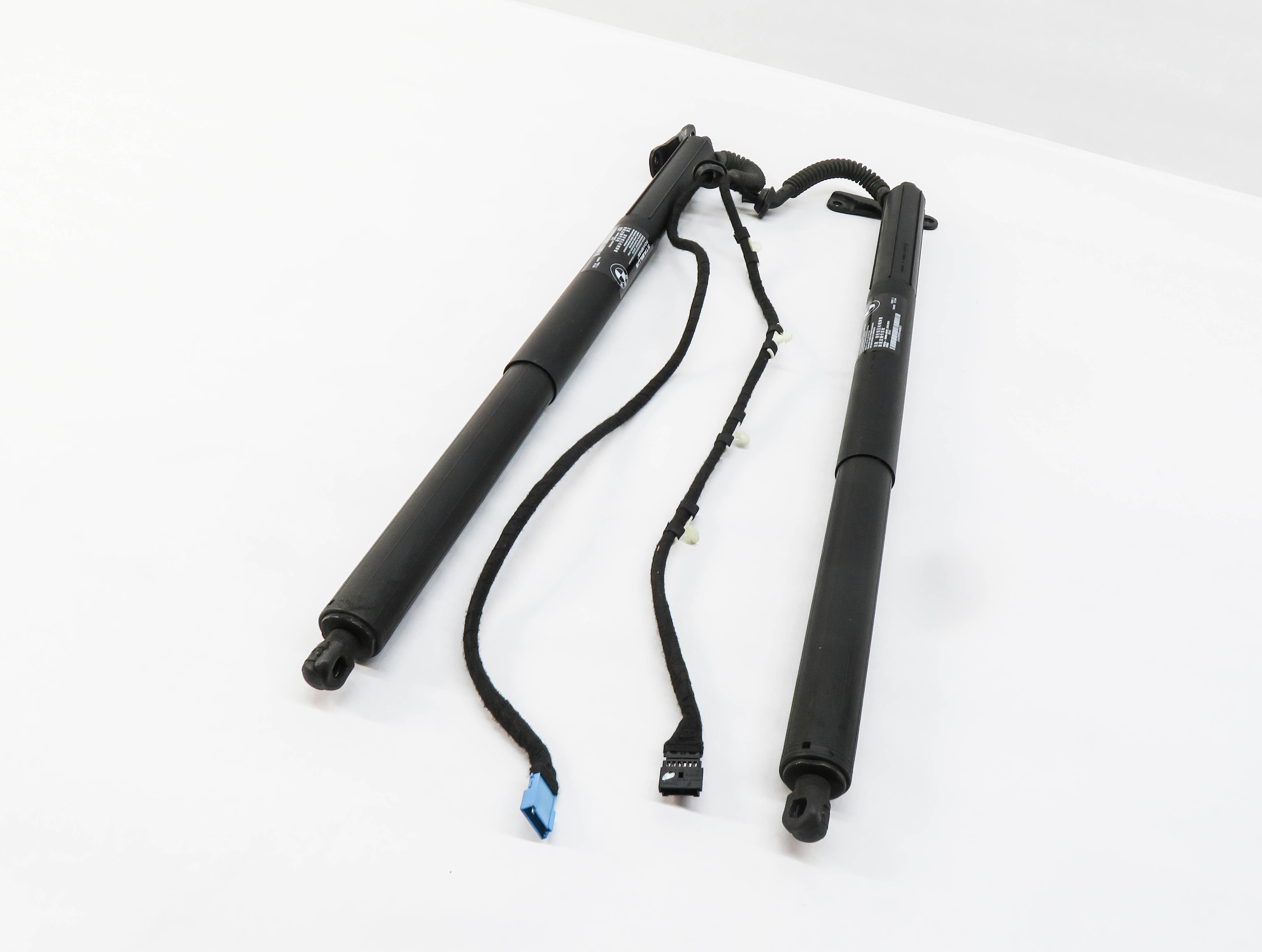 2011-2015 BMW X3 (F25) LEFT & RIGHT REAR TRUNK SHOCK STRUT SET-2 (ELECTRIC) — exact item pictured