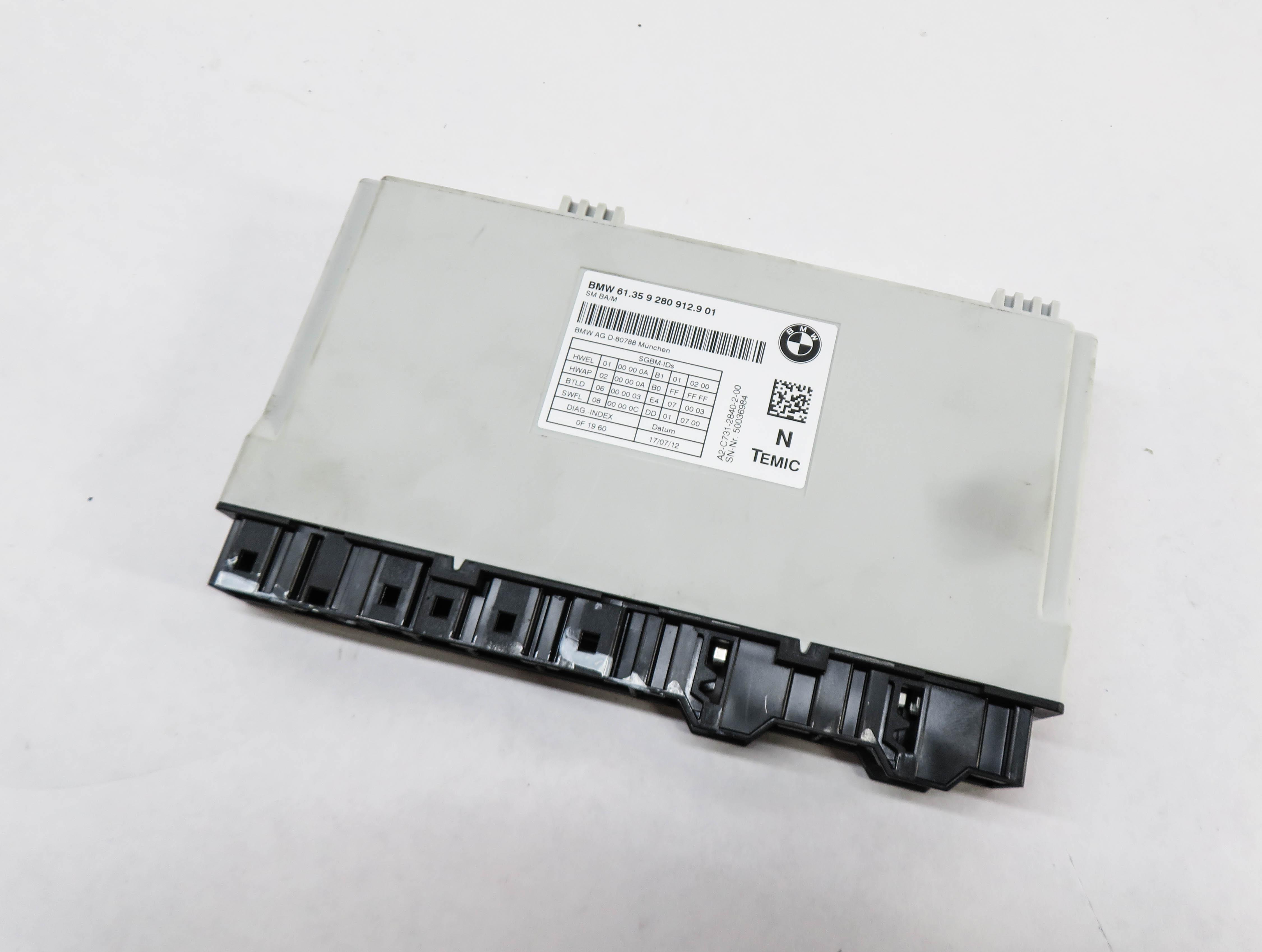 12-19 BMW 328i 335i 535i 550i 750i M5 M6 X3 X4 - LEFT FRONT DRIVER SEAT MODULE — exact item pictured