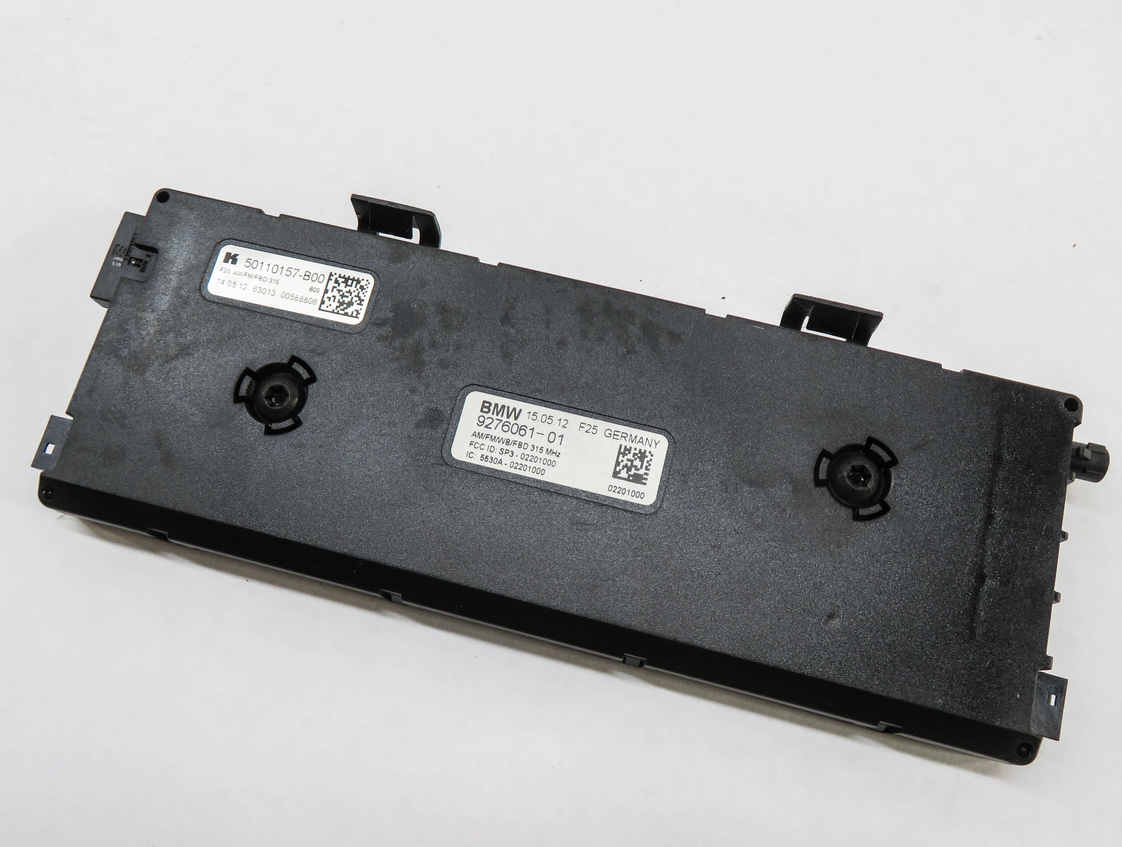 2013 BMW X3 (F25) RADIO STEREO DIVERSITY ANTENNA AMPLIFIER MODULE — exact item pictured