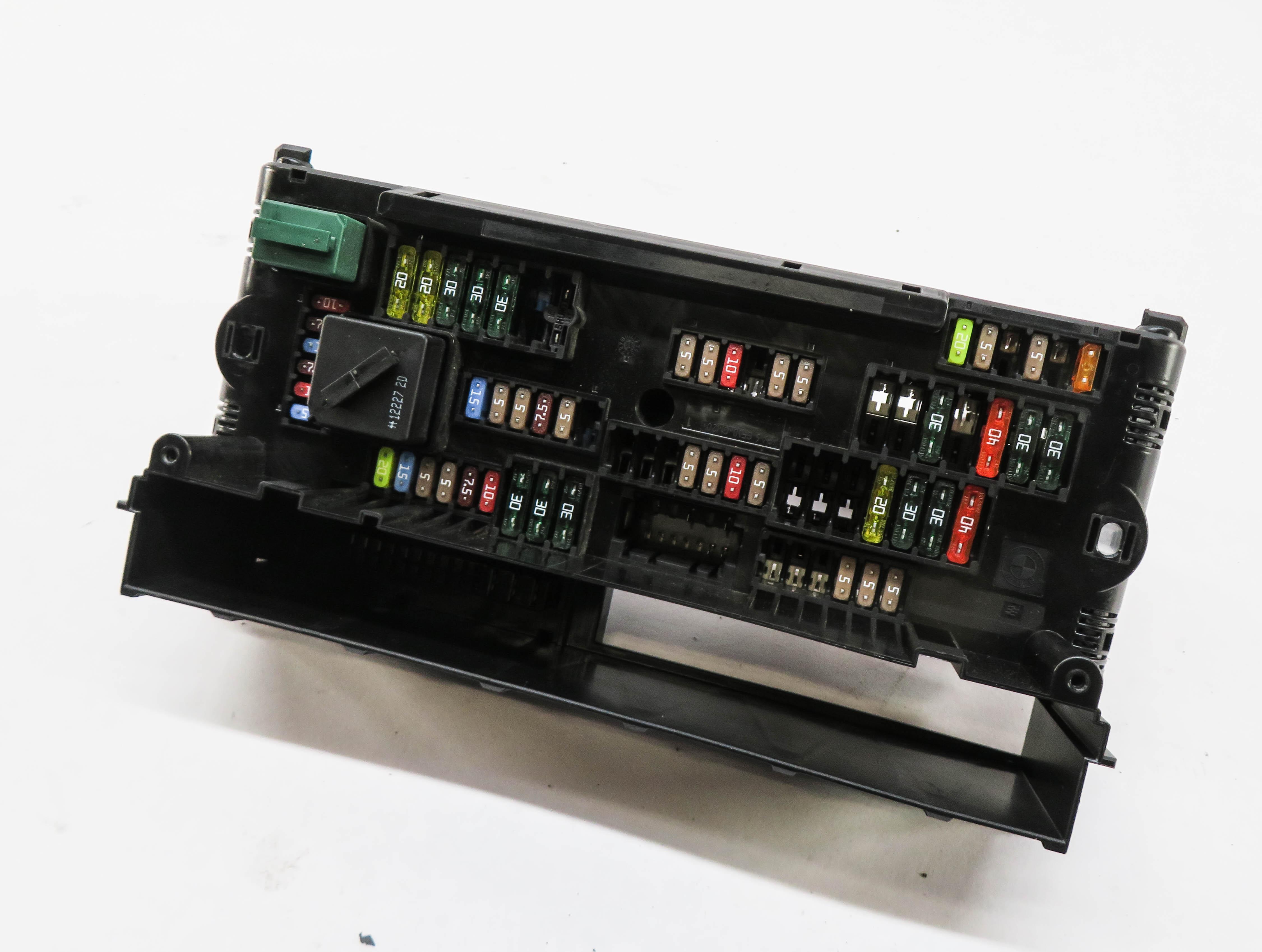 2013 BMW X3 (F25) FRONT POWER DISTRIBUTION FUSE BOX — exact item pictured