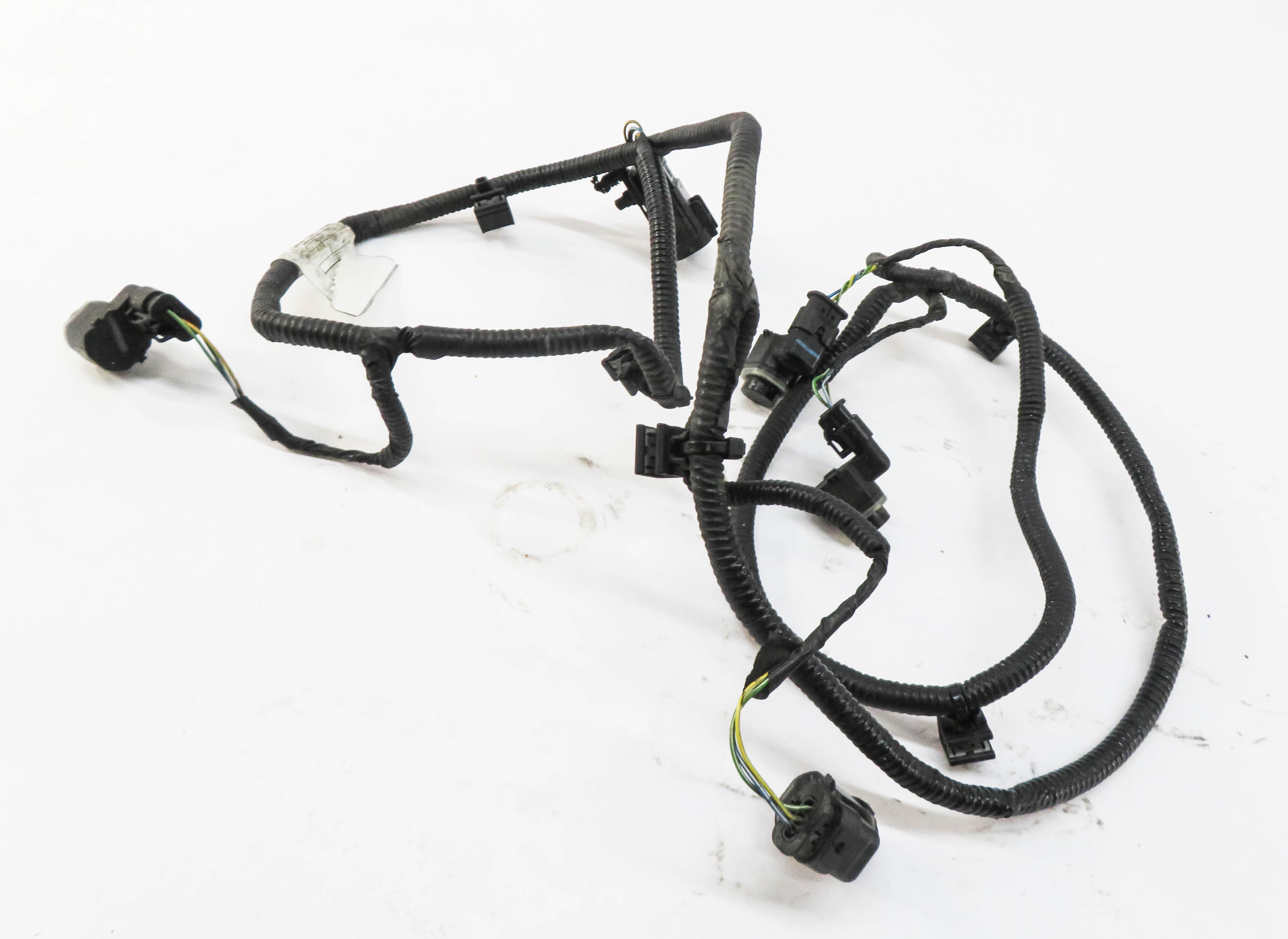 2010 RANGE ROVER (L322) REAR PDC PARK DISTANCE SENSOR SET w/ HARNESS (BLACK 820) — exact item pictured