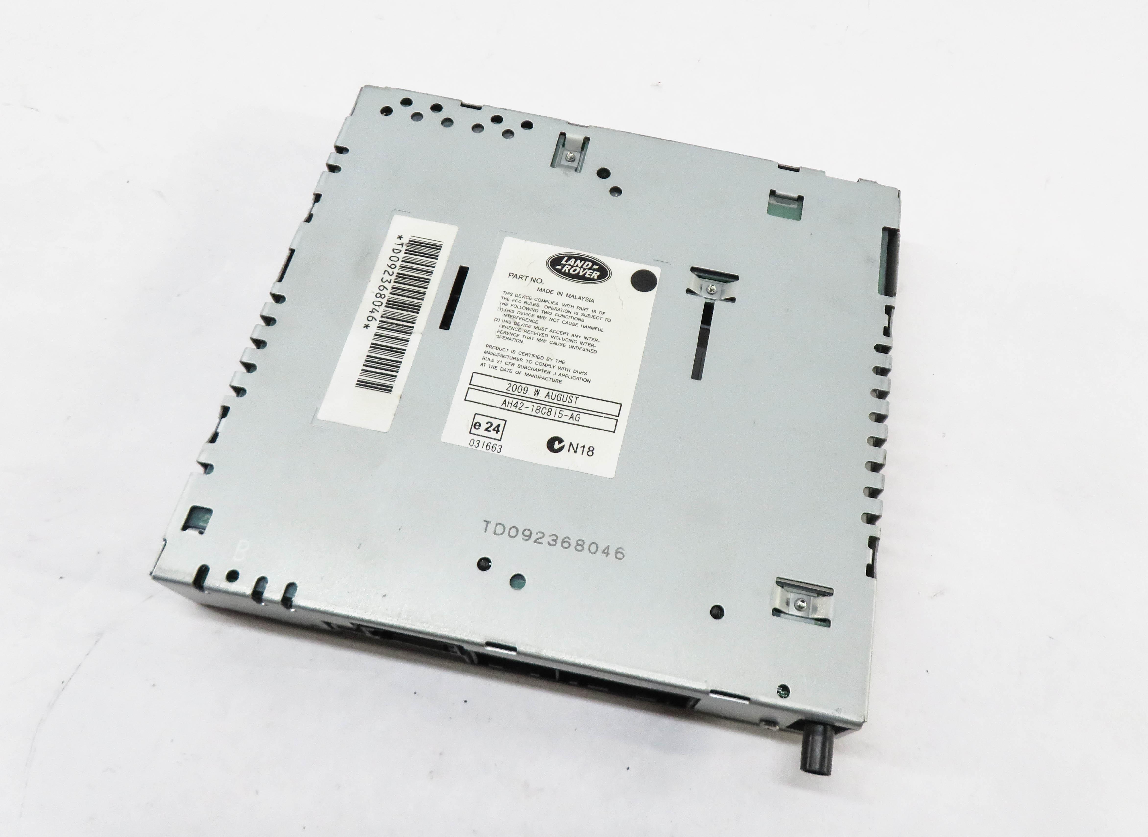 2010 RANGE ROVER (L322) RADIO STEREO RECEIVER CONTROL MODULE — exact item pictured