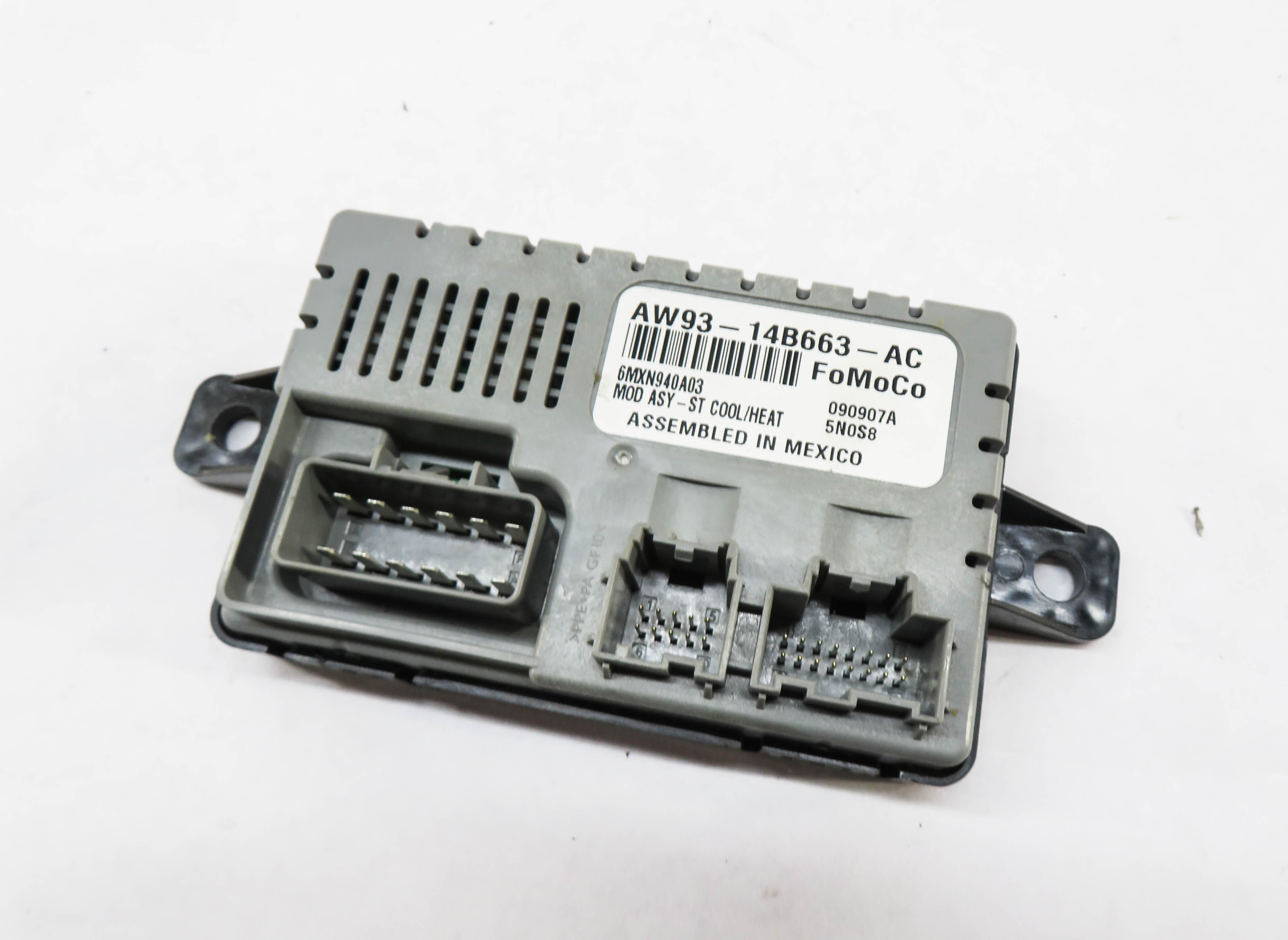 2010 RANGE ROVER (L322) HEATER A/C TEMPERATURE CONTROL MODULE — exact item pictured