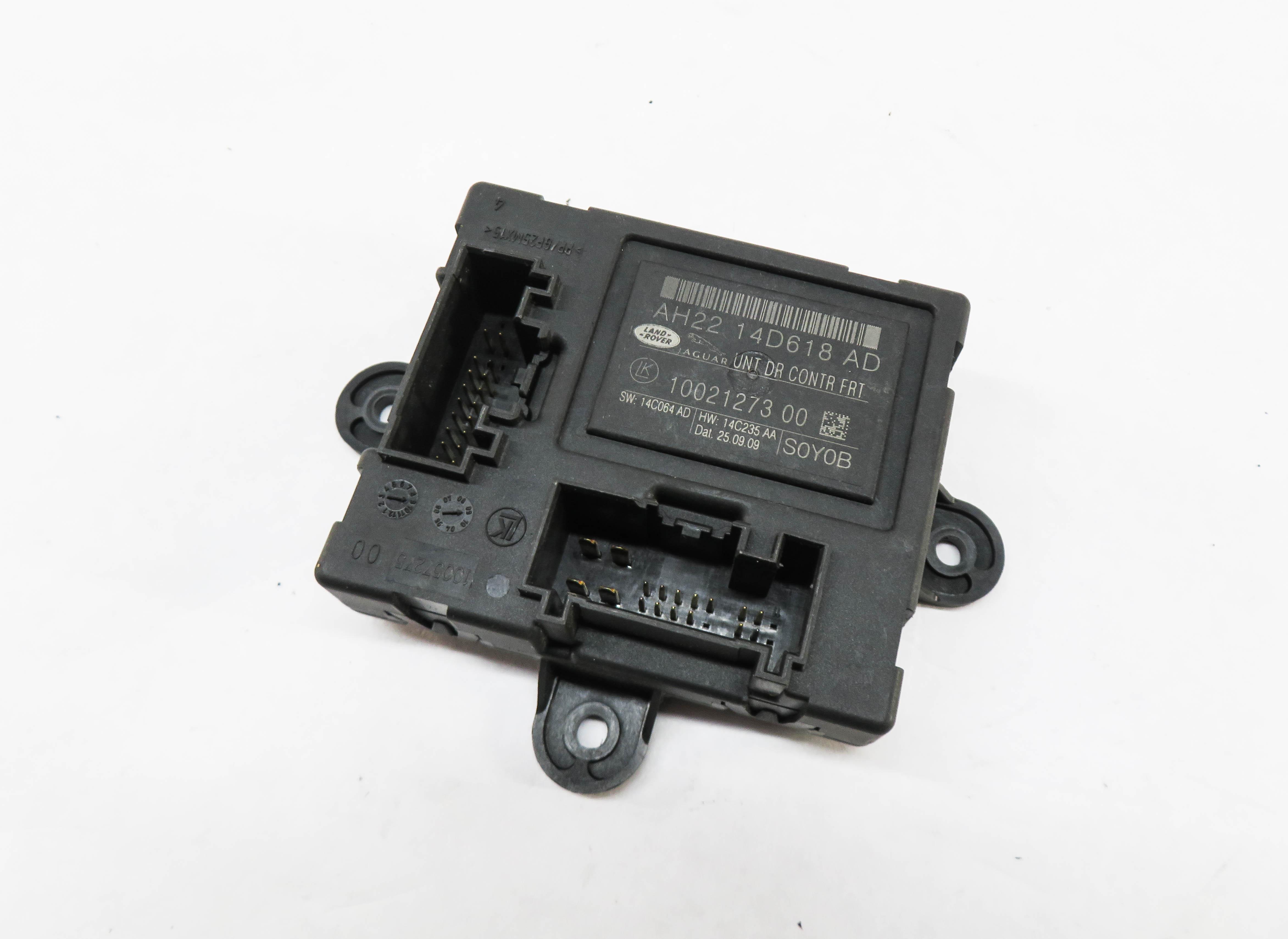 2010 RANGE ROVER (L322) LEFT FRONT DRIVER DOOR CONTROL MODULE — exact item pictured