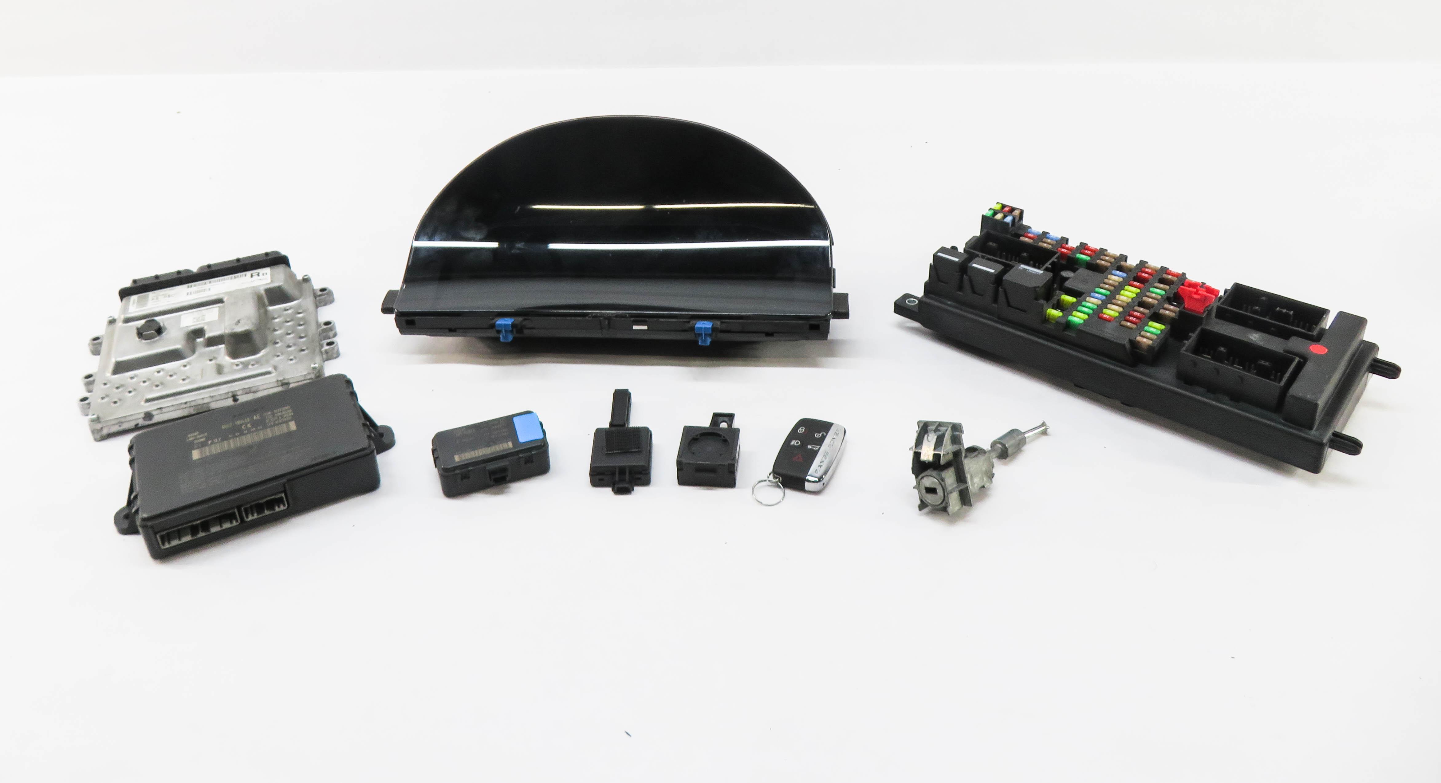 10-12 RANGE ROVER (L322) 5.0L SUPERCHARGED ENGINE IMMOBILIZER MODULE KEY SET — exact item pictured