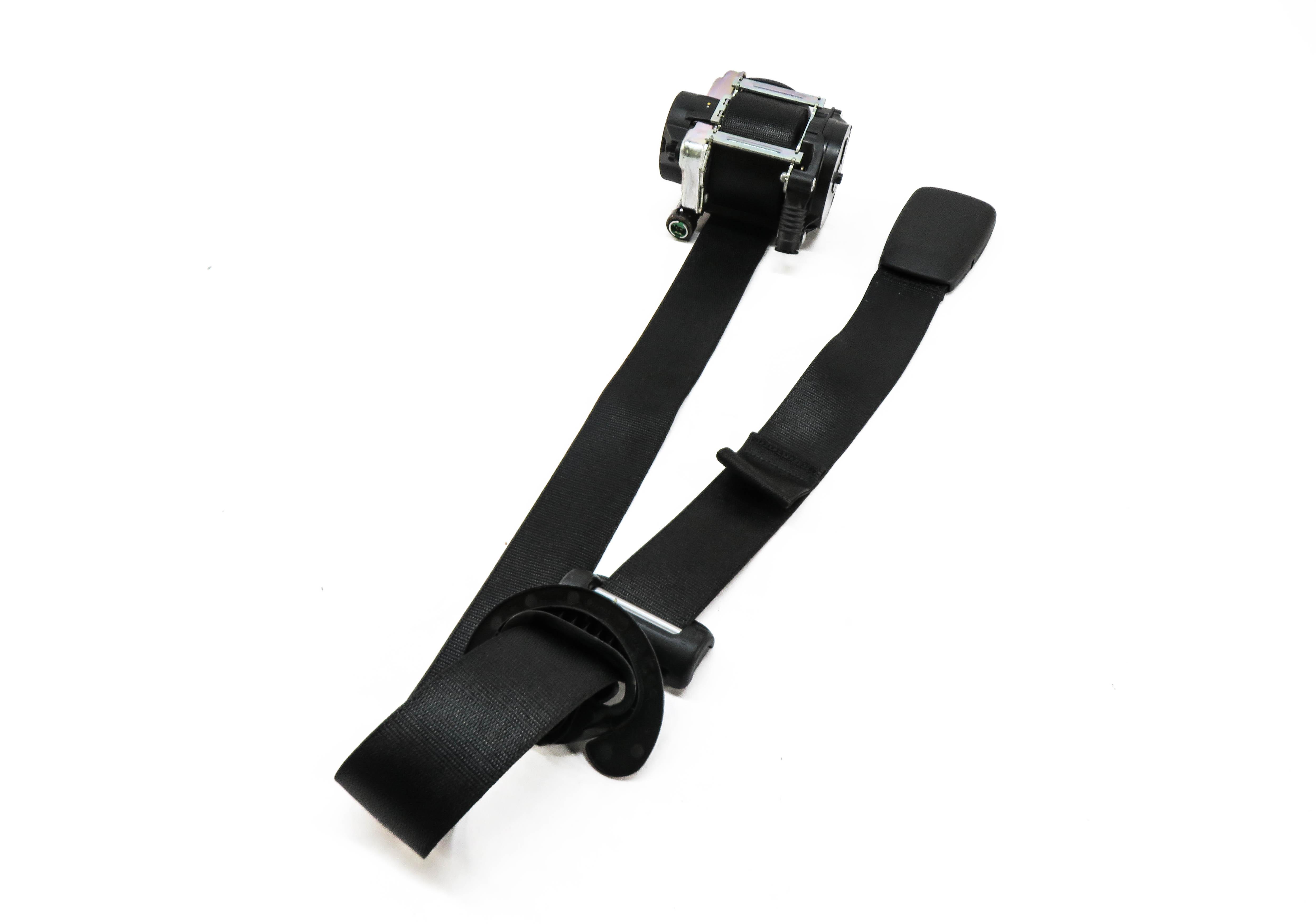 2016-2021 BMW X1 X2 (F39 F48) RIGHT FRONT PASSENGER SEATBELT RETRACTOR (BLACK) — exact item pictured