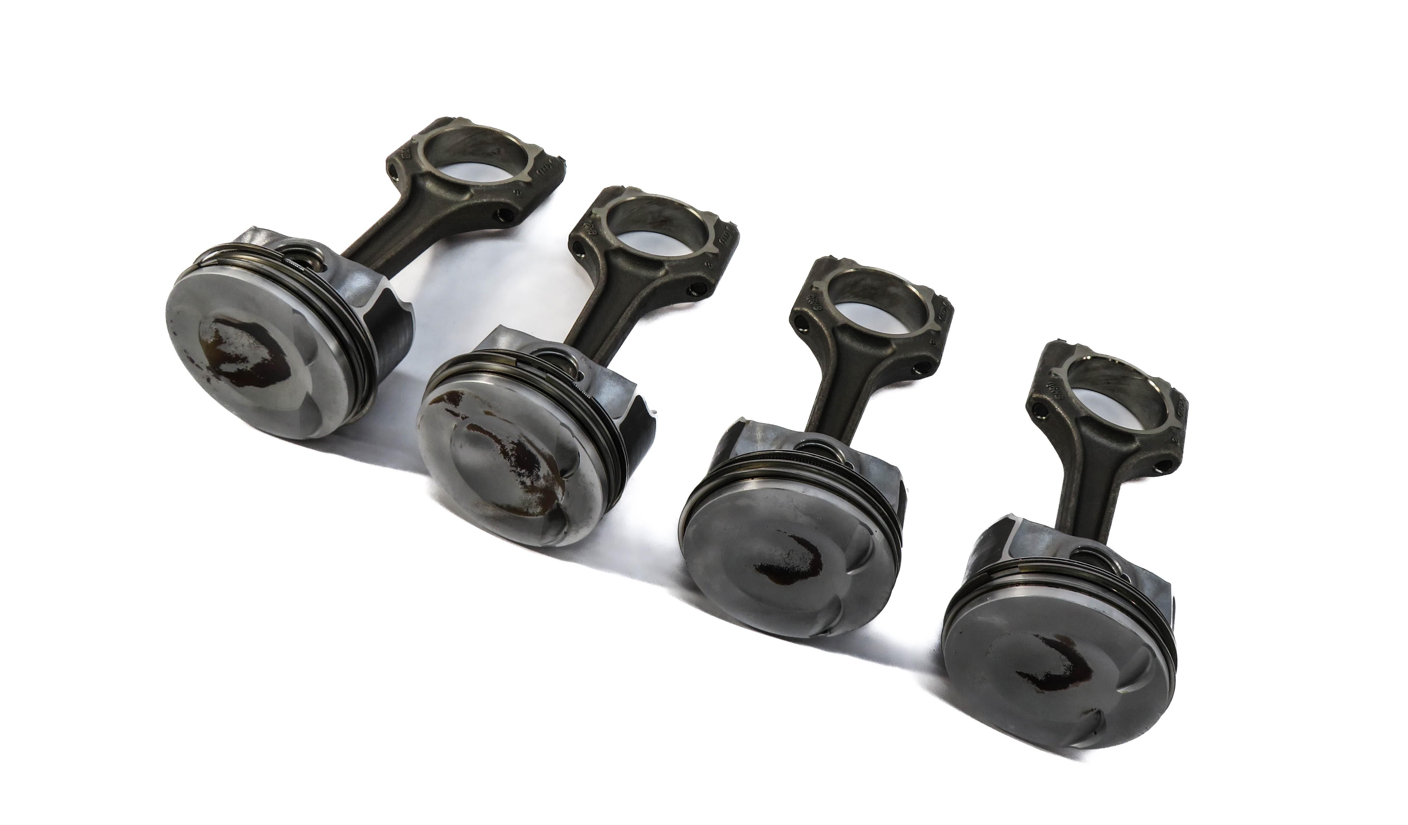 11-18 VW / AUDI - A3 A4 A5 A6 Q5 TT BEETLE JETTA TIGUAN - 2.0L TURBO PISTON SET — exact item pictured