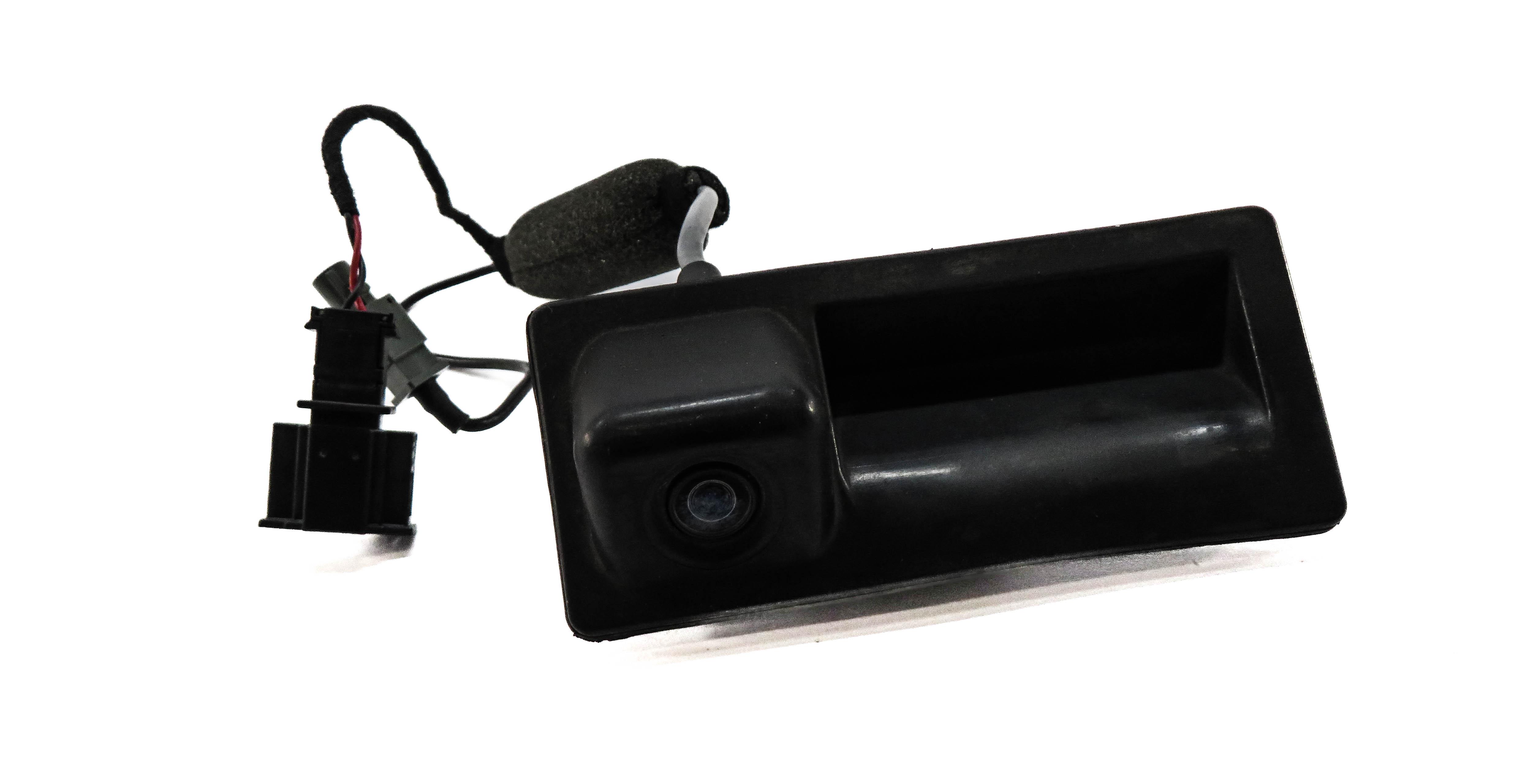 08-17 AUDI A4 S4 A5 S5 A7 S7 Q3 Q5 - REAR TRUNK RELEASE HANDLE w/ BACKUP CAMERA — exact item pictured