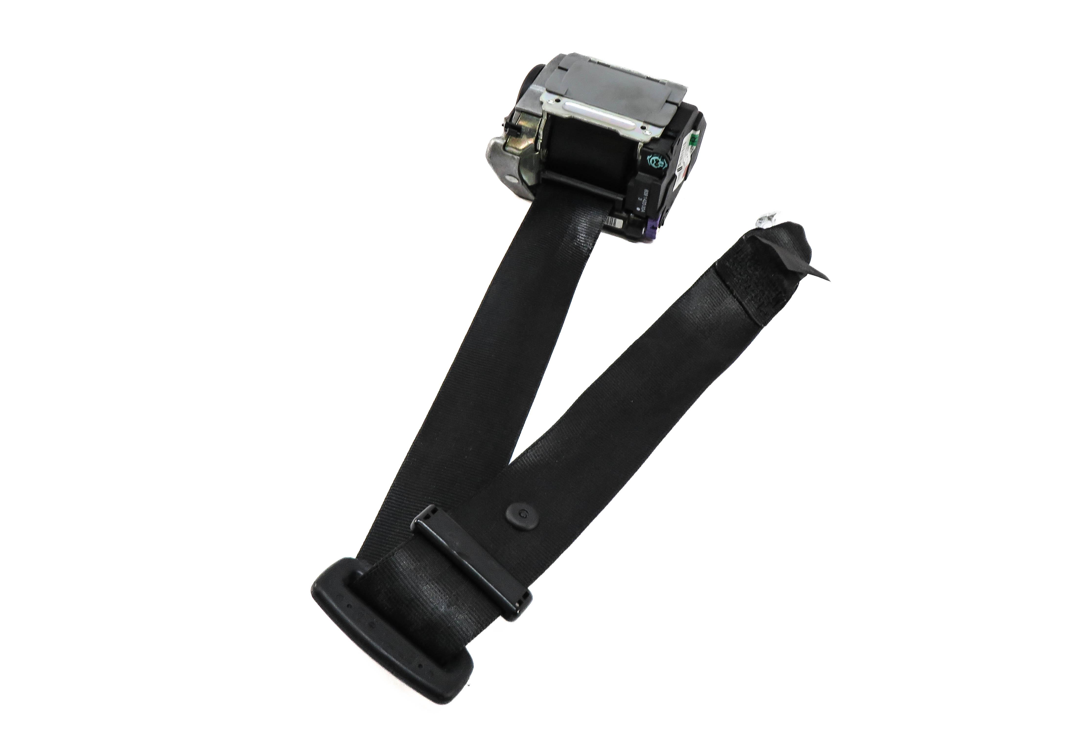 2011 AUDI Q5 (B8 8R) LEFT REAR SEAT SEATBELT RETRACTOR (BLACK) — exact item pictured
