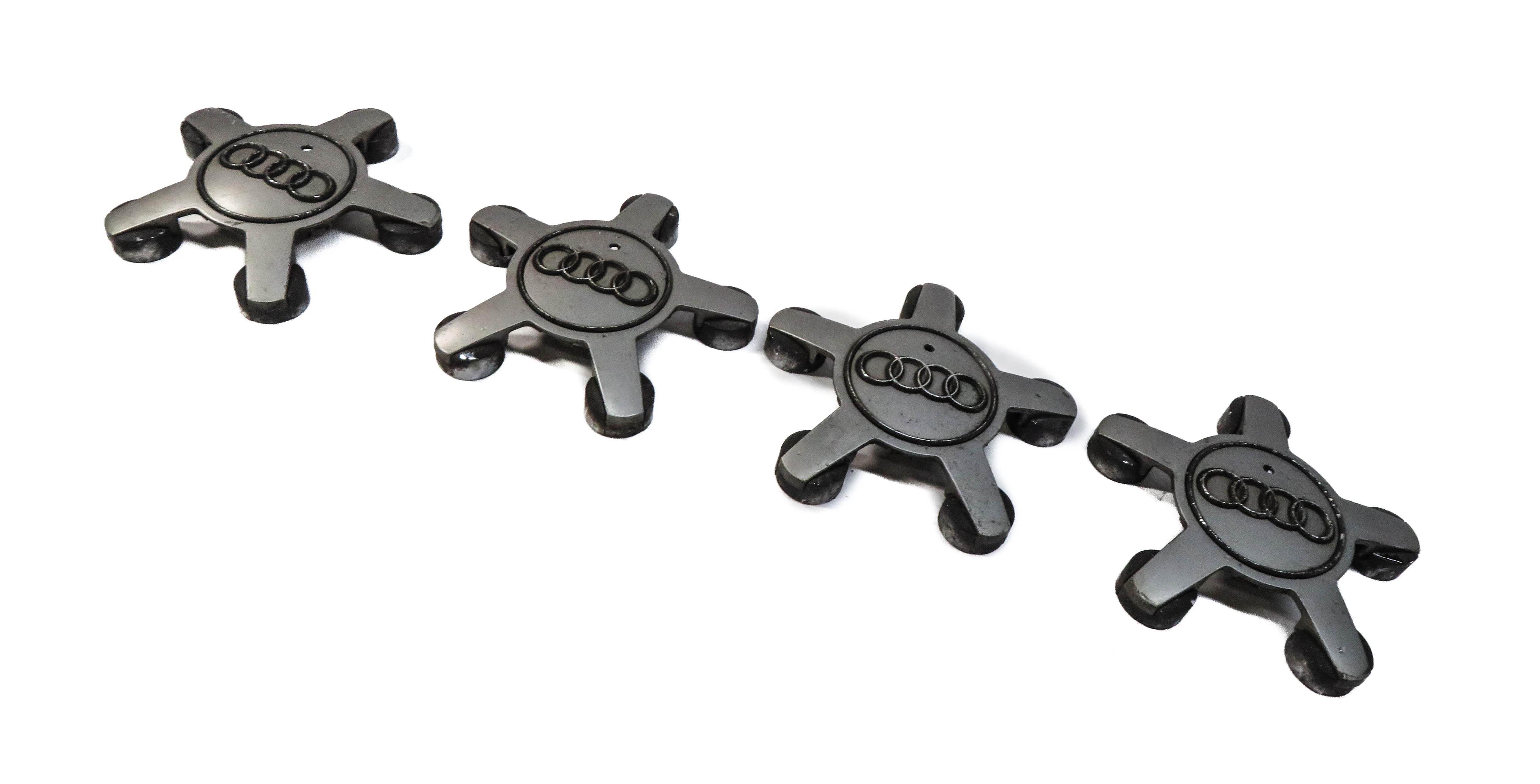 2011 AUDI Q5 (B8 8R) WHEEL RIM HUB CAP TRIM SET-4 — exact item pictured