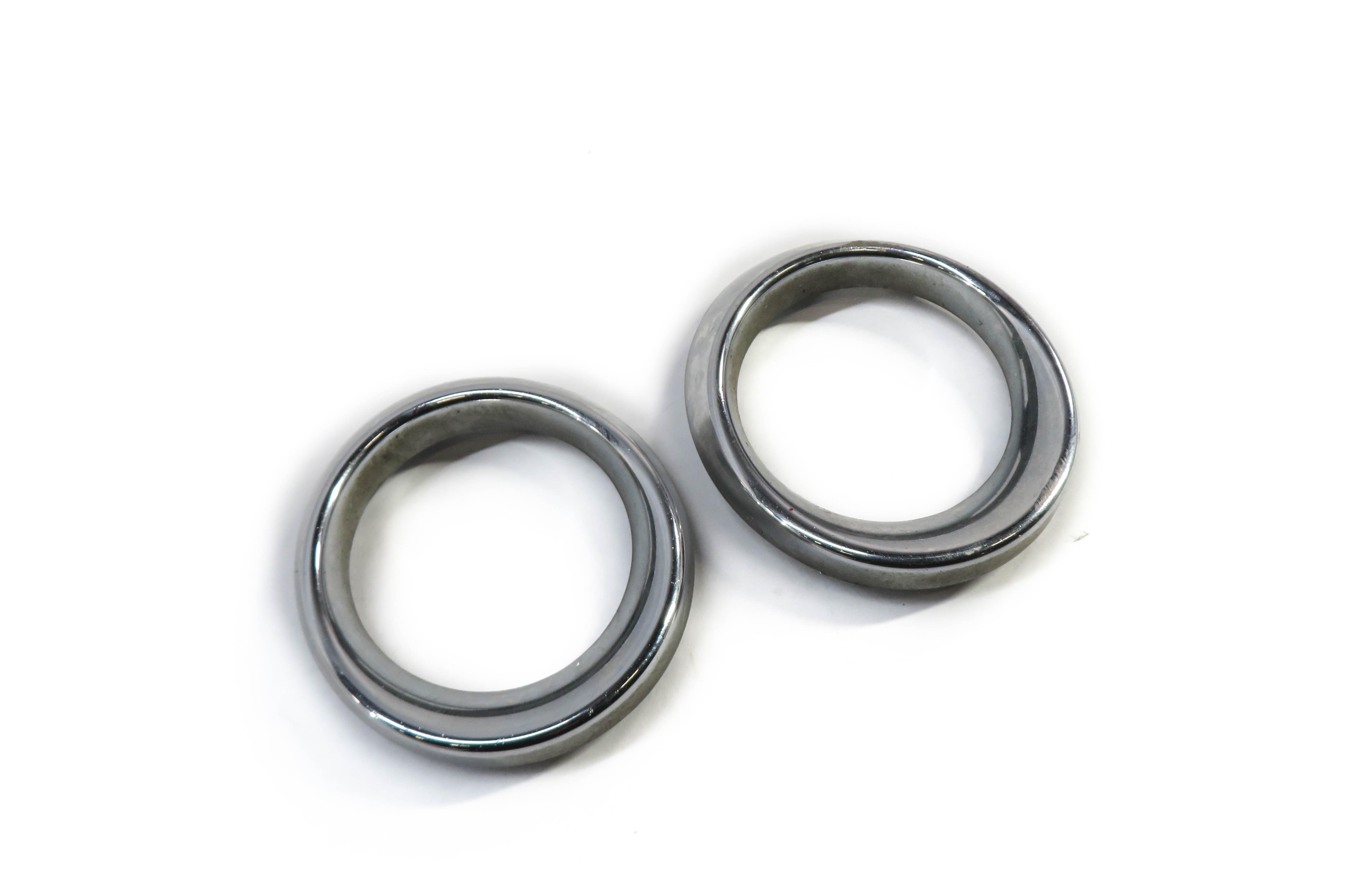 2012 MERCEDES GLK350 (X204) LEFT & RIGHT FOGLIGHT TRIM SET-2 — exact item pictured